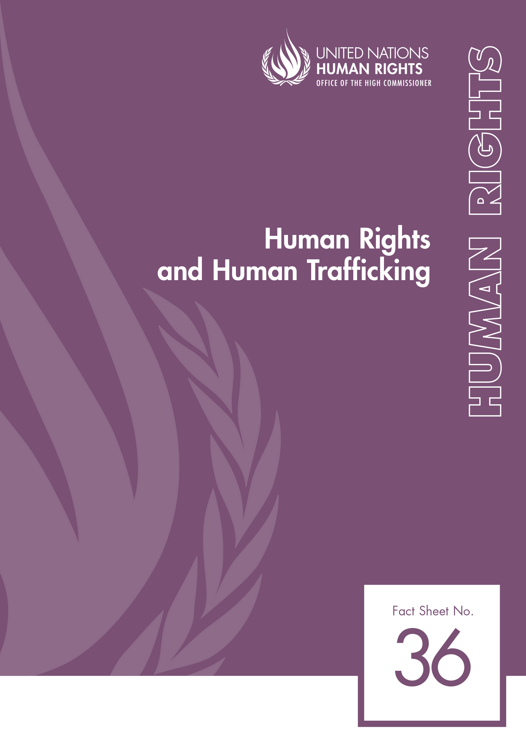 image of Human Rights Fact Sheet No. 36