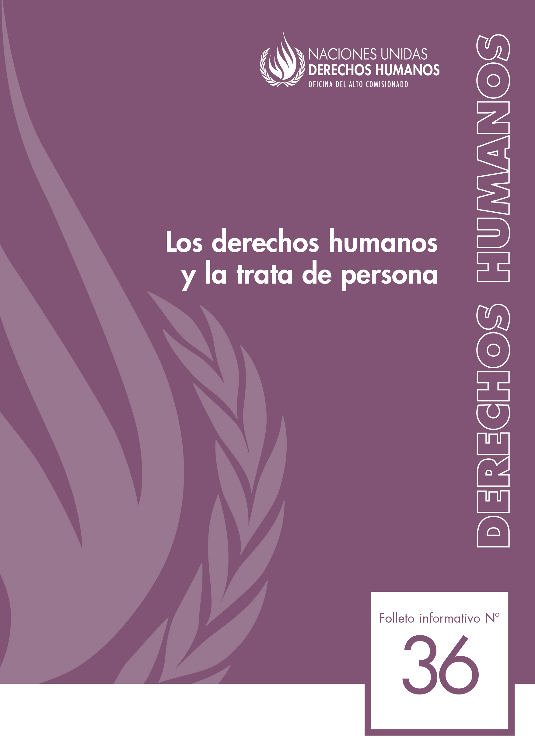 image of Droits de l’homme Fiche d’information No. 36