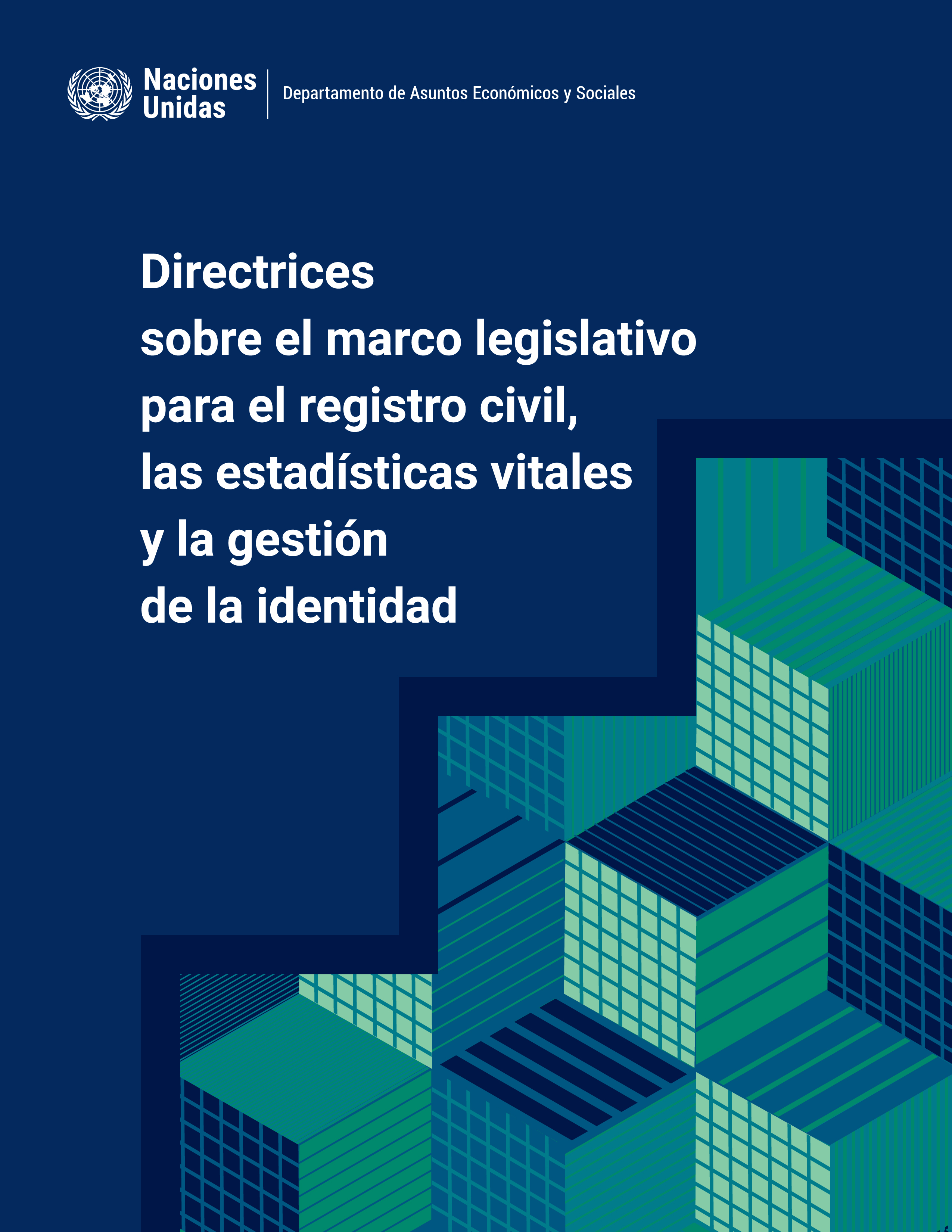 image of Directrices sobre el marco legislativo para el registro civil, las estadísticas vitales y la gestión de la identidad