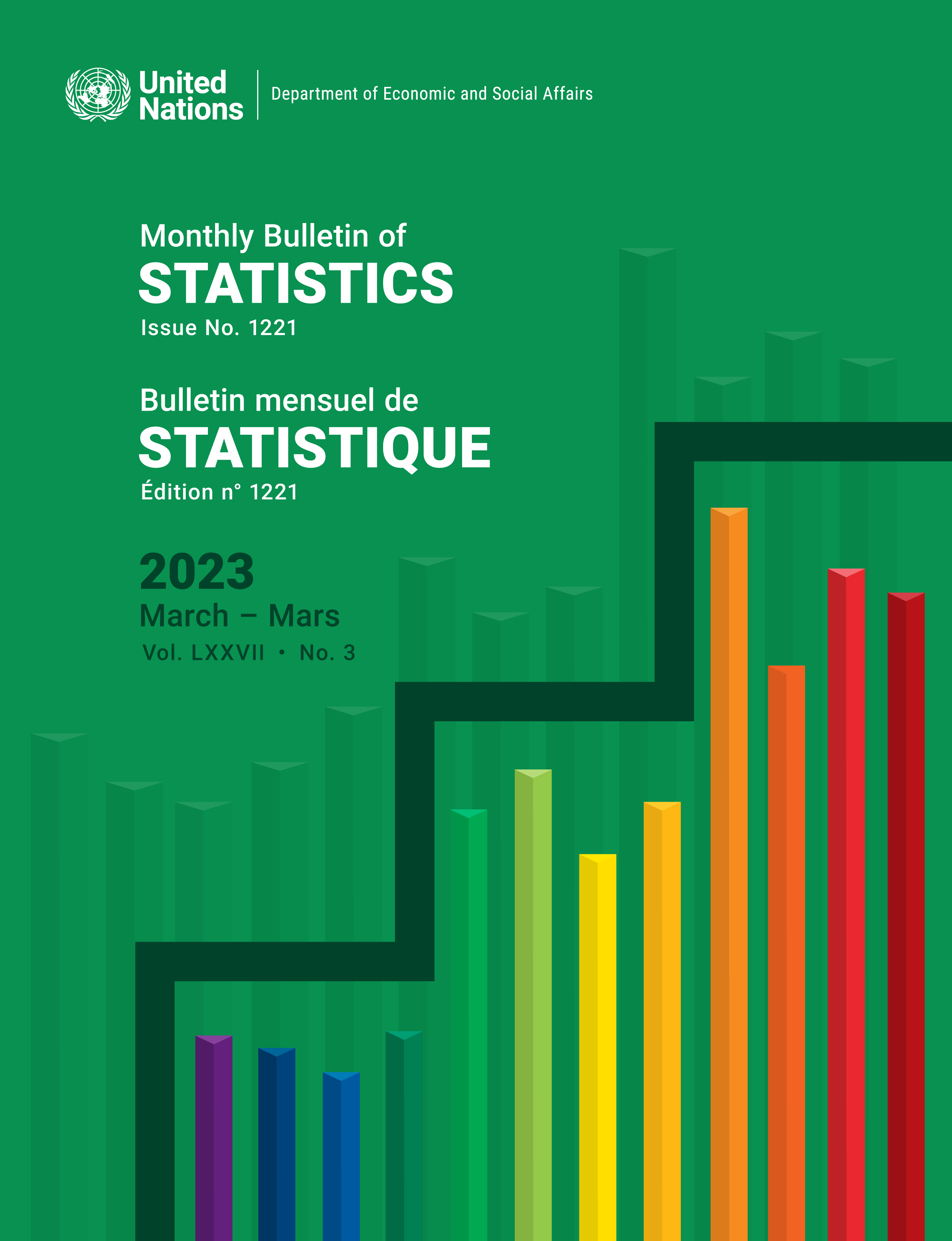 image of Bulletin mensuel de statistiques, mars 2023
