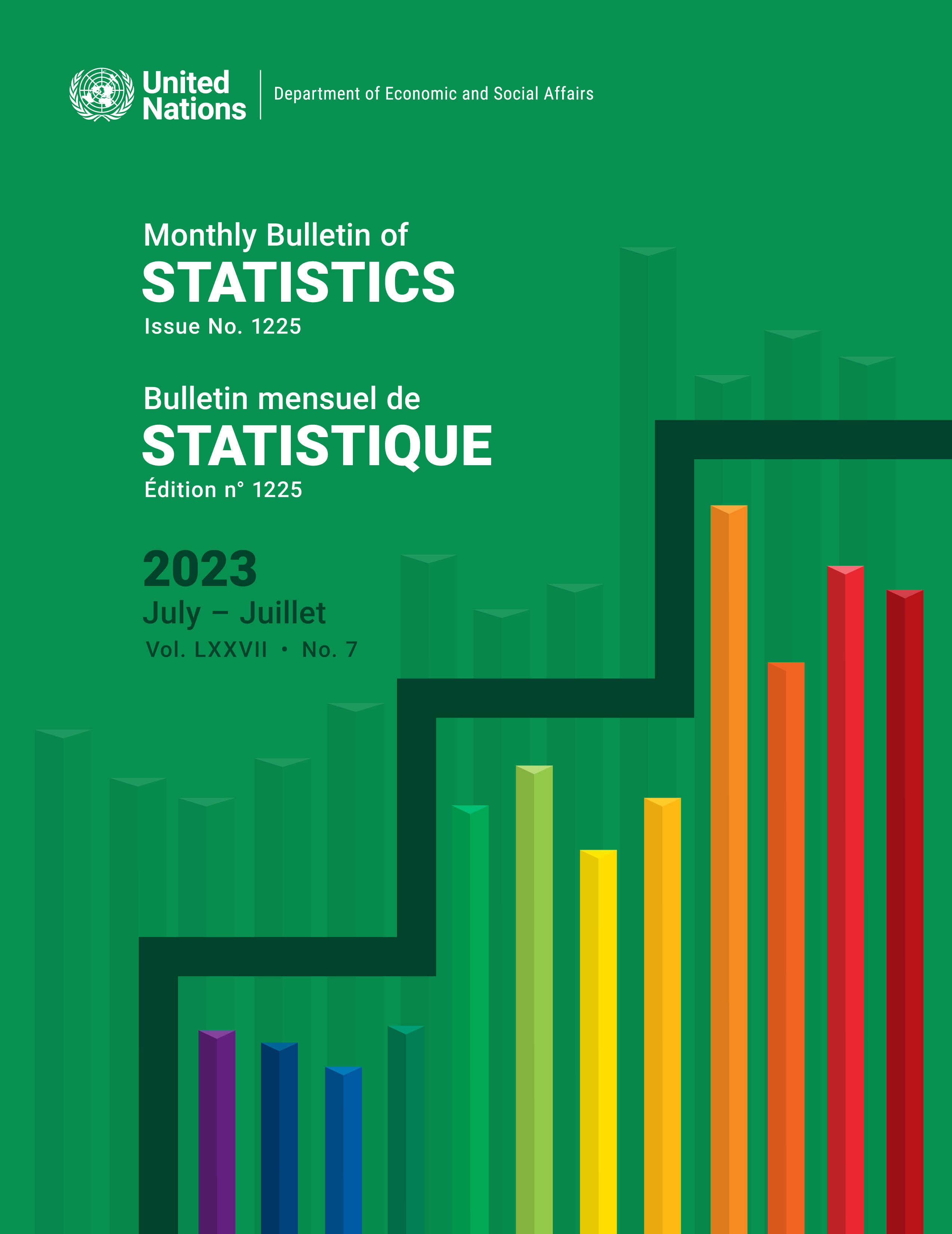 image of Bulletin mensuel de statistiques, juillet 2023