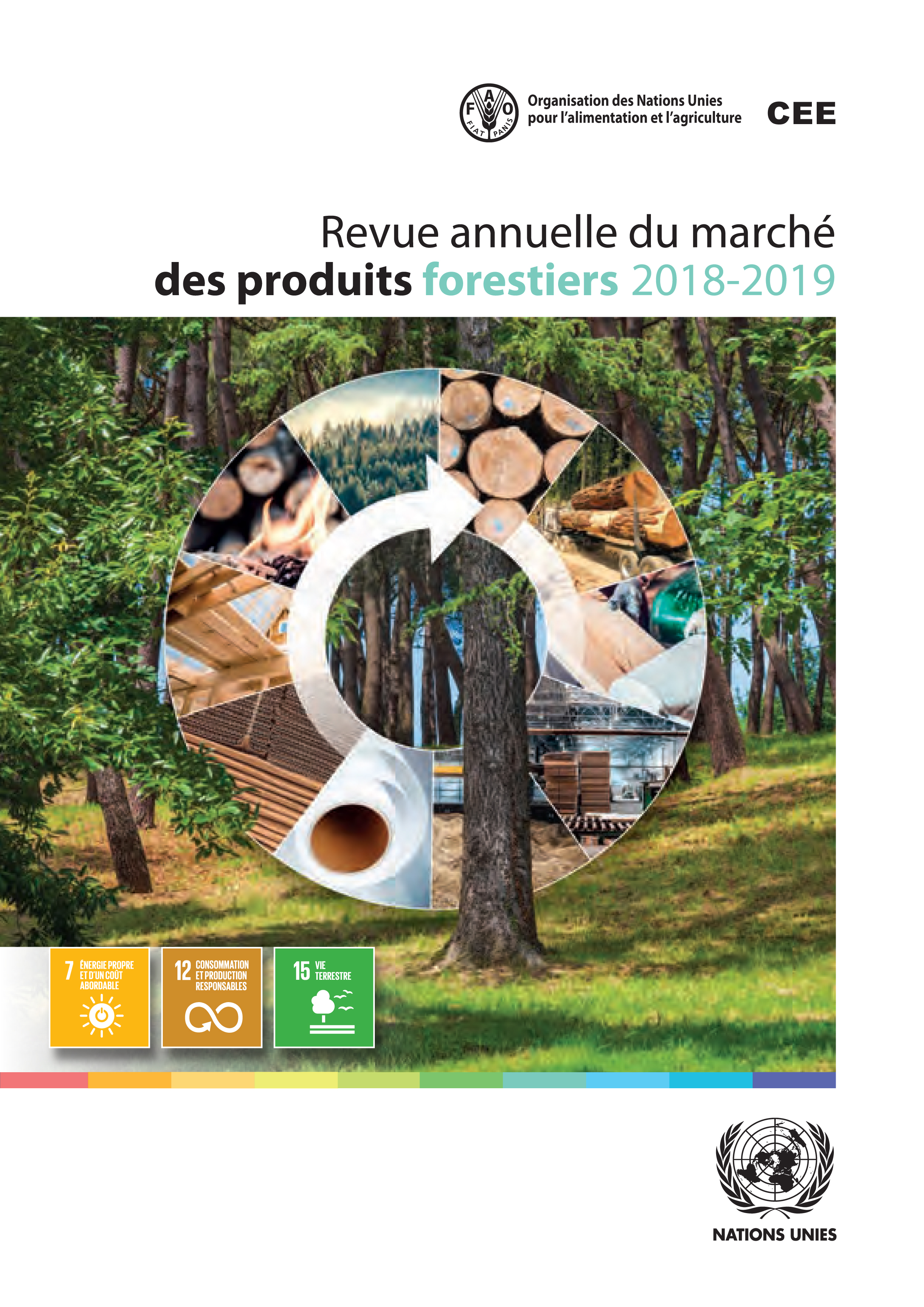 image of La Revue annuelle du marché des produits forestiers 2018-2019