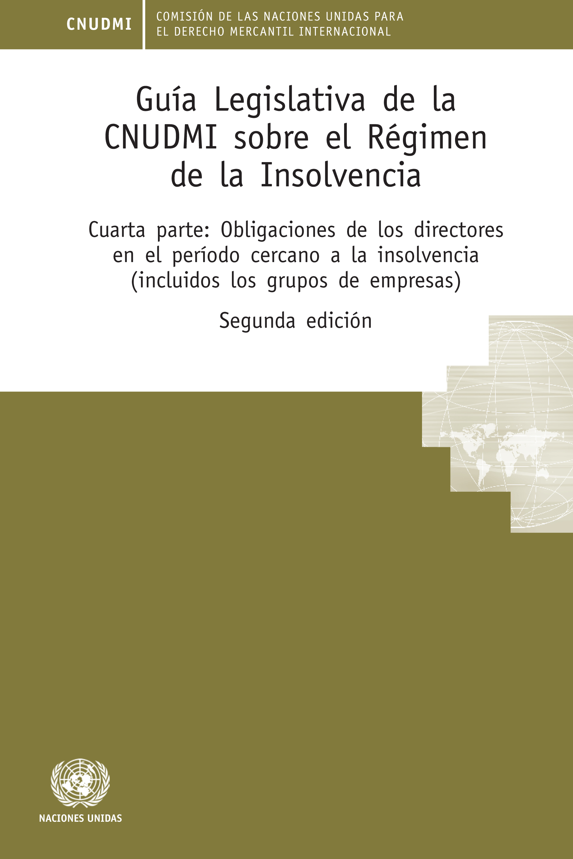 image of Guía Legislativa de la CNUDMI sobre el Régimen de la Insolvencia