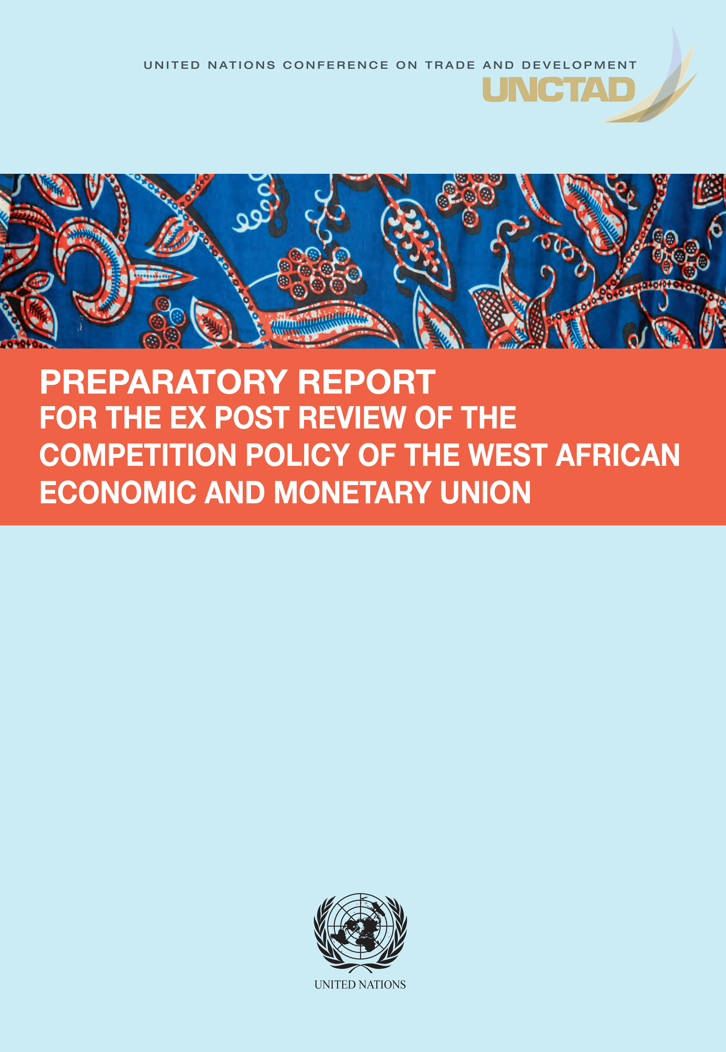 image of Preparatory Report for the Ex Post Review of the Competition Policy of the West African Economic and Monetary Union