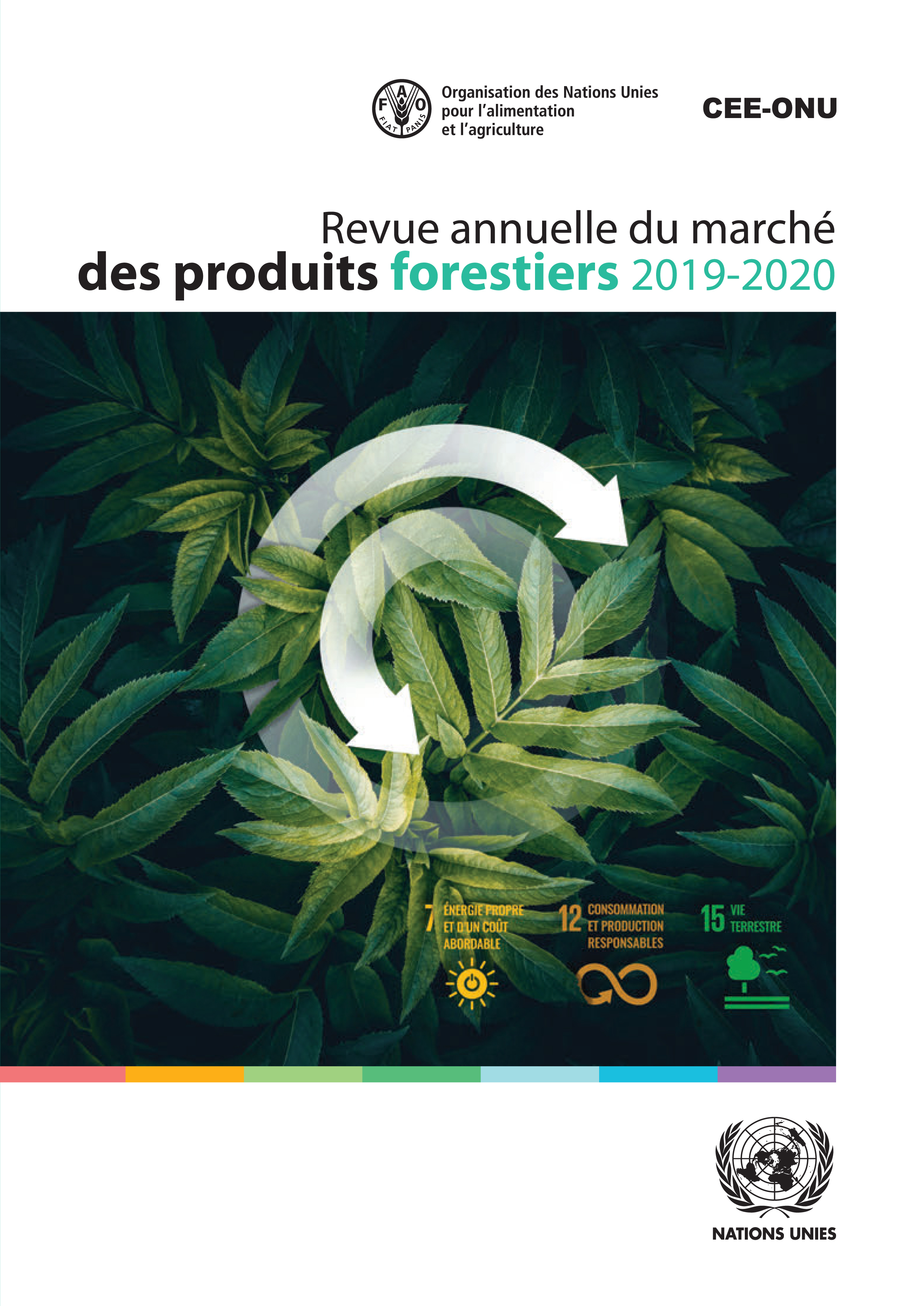 image of Revue annuelle du marché des produits forestiers 2019-2020