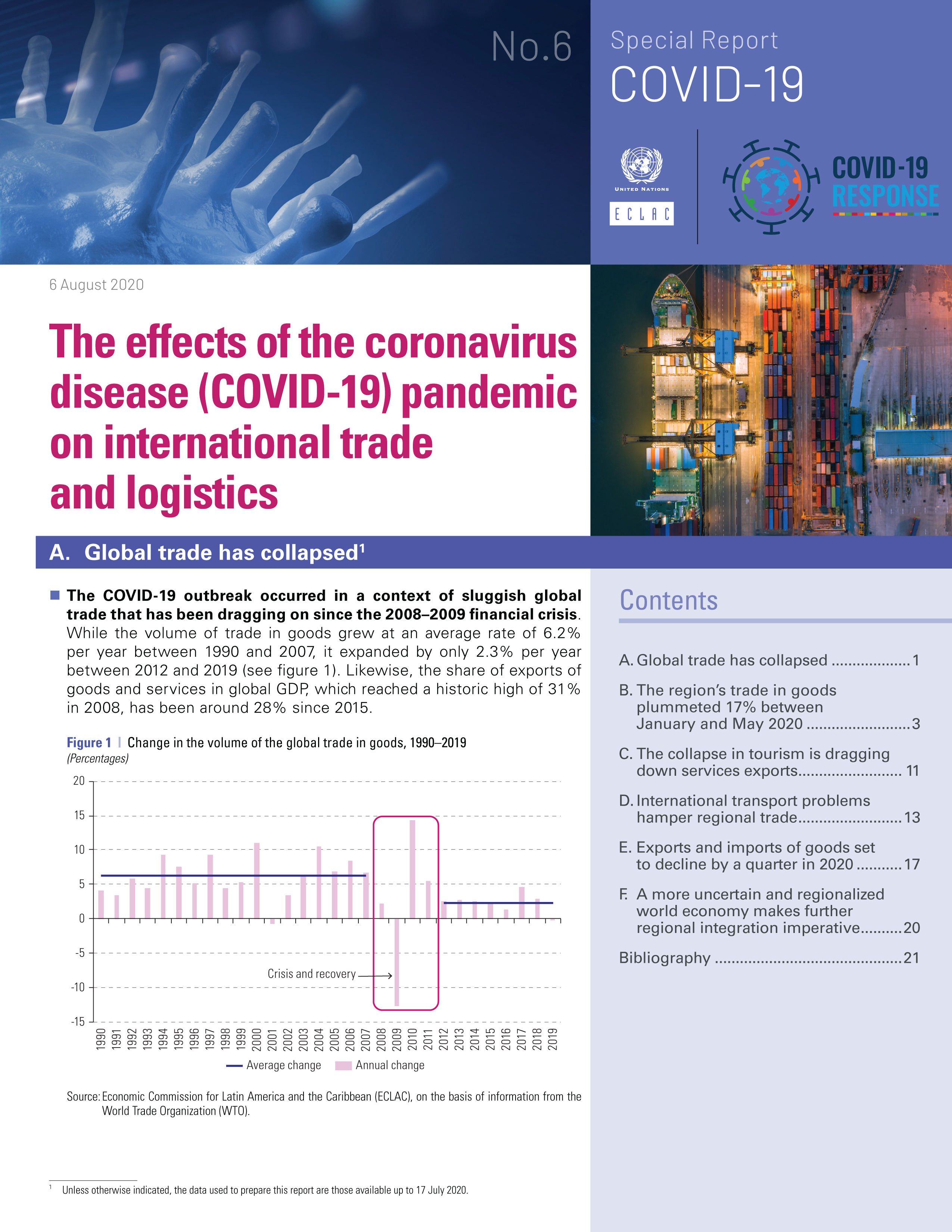 image of The Effects of the Coronavirus Disease (COVID-19) Pandemic on International Trade and Logistics