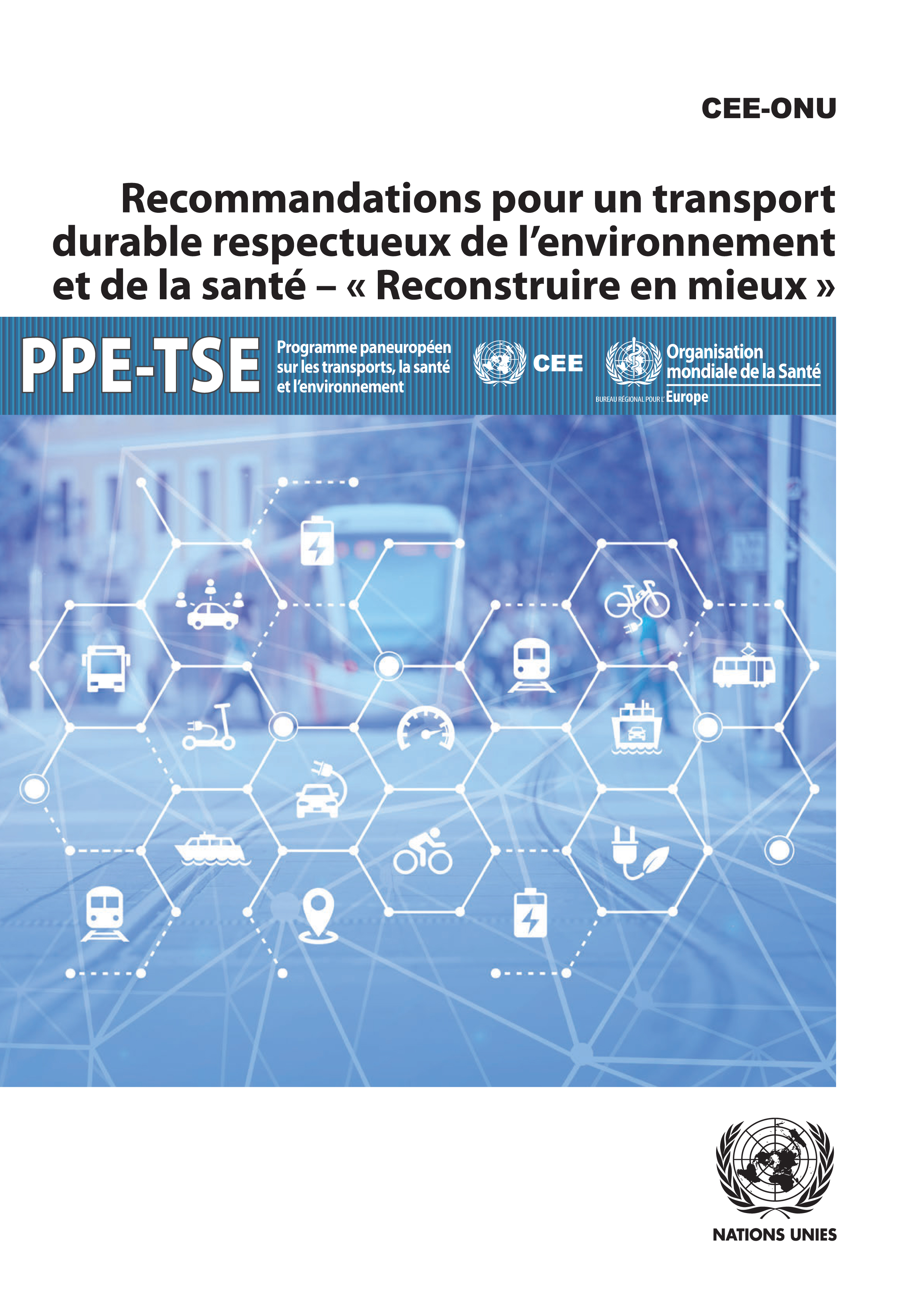 image of Recommandations pour un transport durable respectueux de l’environnement et de la santé - « Reconstruire en mieux »