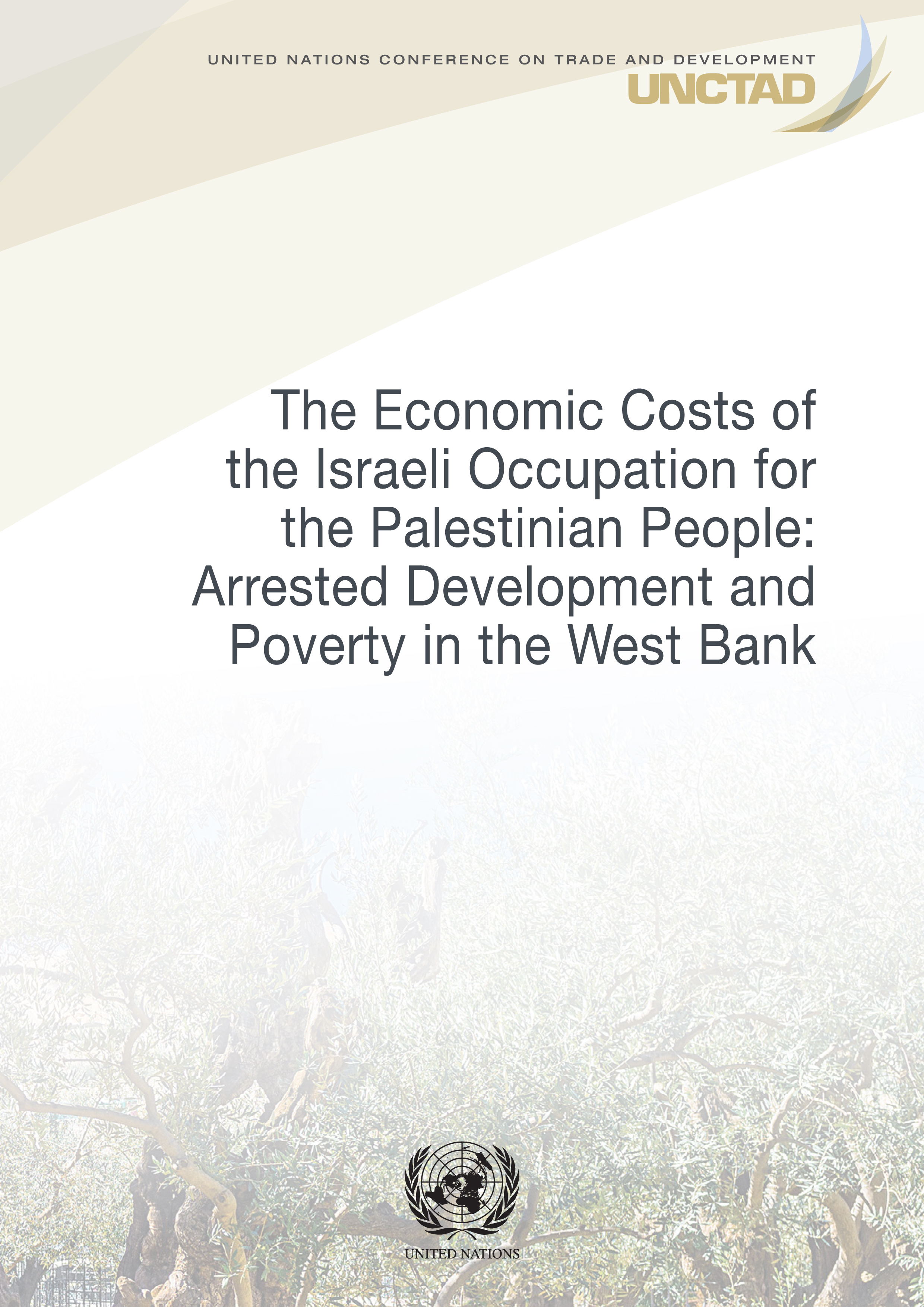 image of The Economic Costs of the Israeli Occupation for the Palestinian People