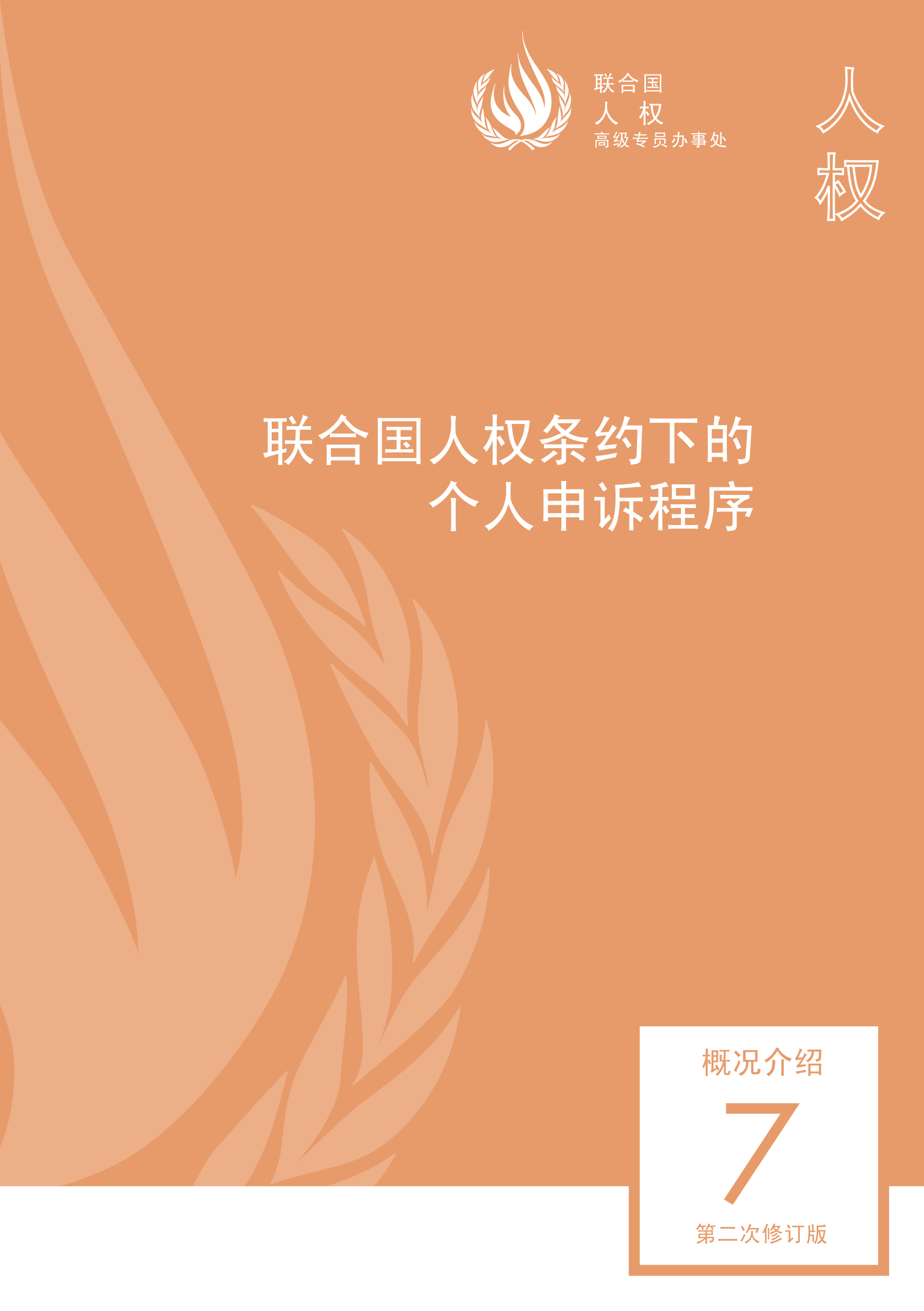 image of 人权 概况介绍第7号(第二次修订版)