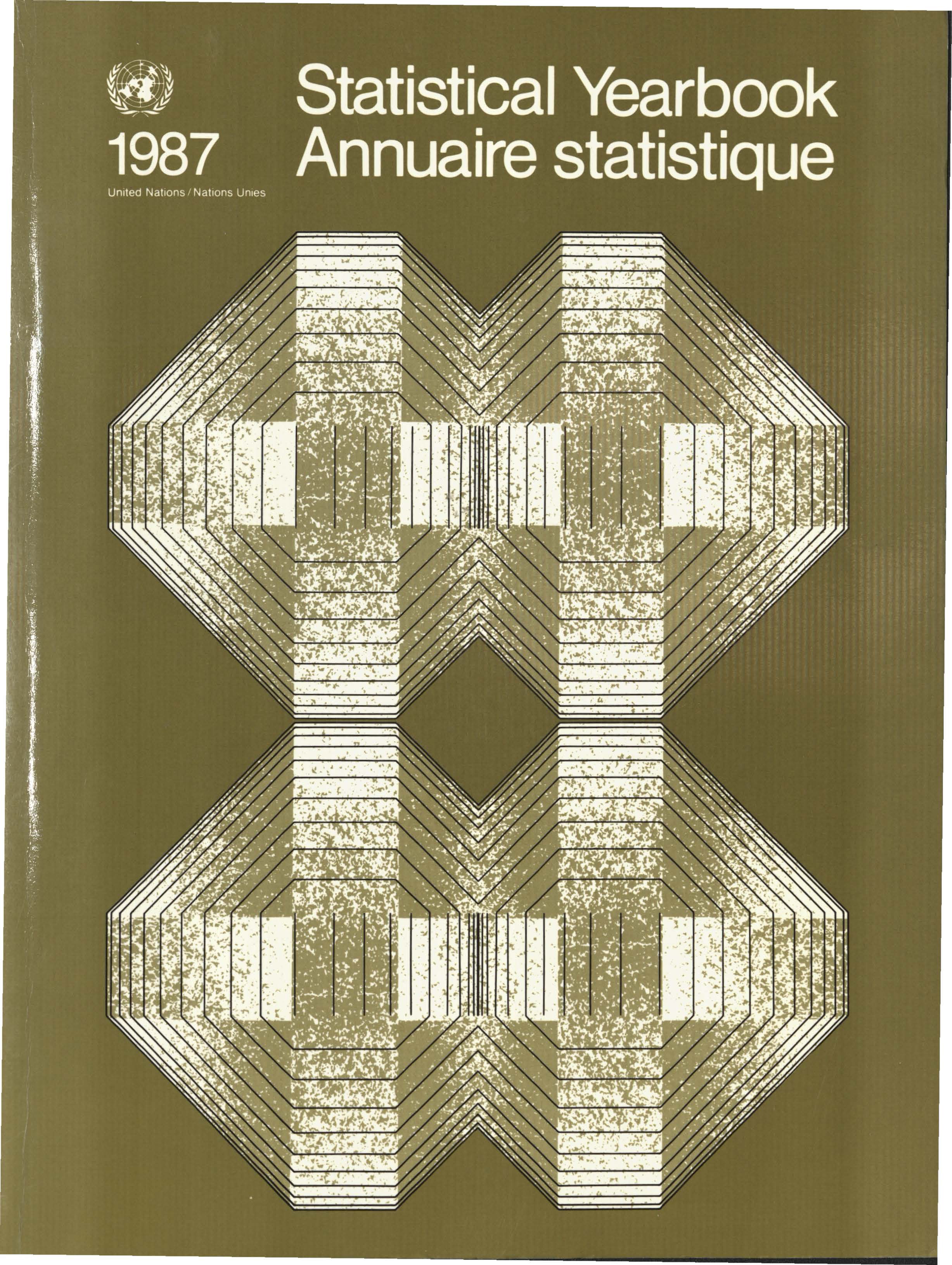 image of Statistical Yearbook 1987, Thirty-sixth Issue