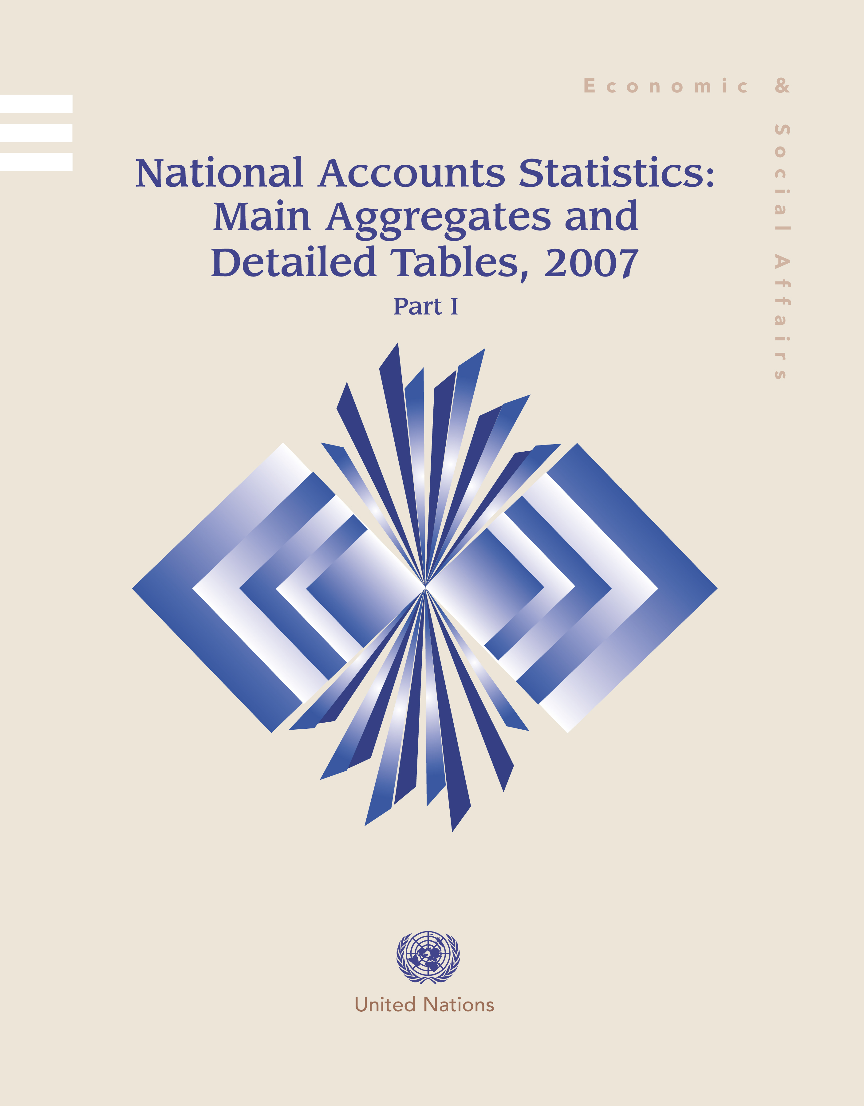 image of National Accounts Statistics: Main Aggregates and Detailed Tables 2007