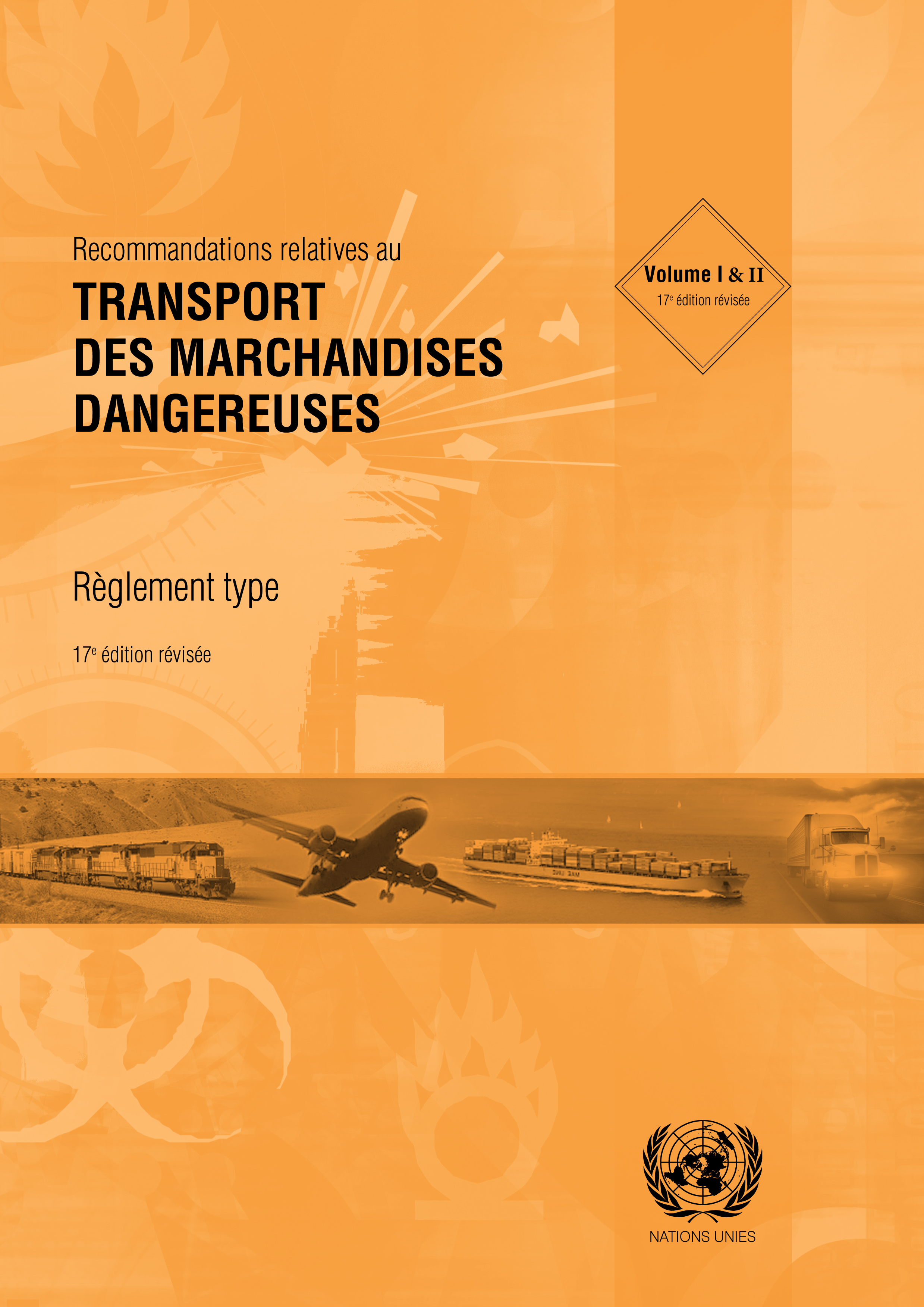 image of Recommandations relatives au transport des marchandises dangereuses