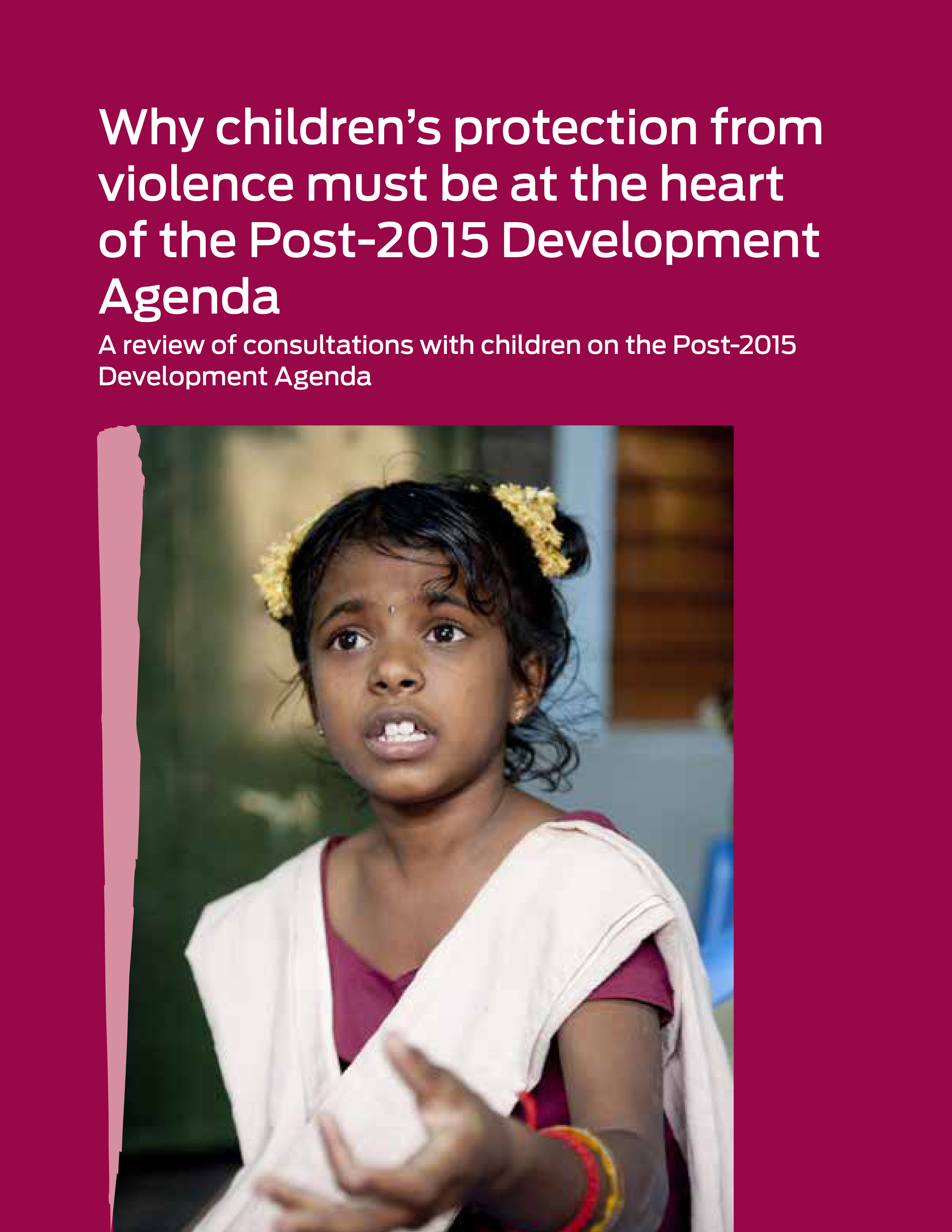 image of Why Children’s Protection From Violence Must Be at the Heart of the Post-2015 Development Agenda