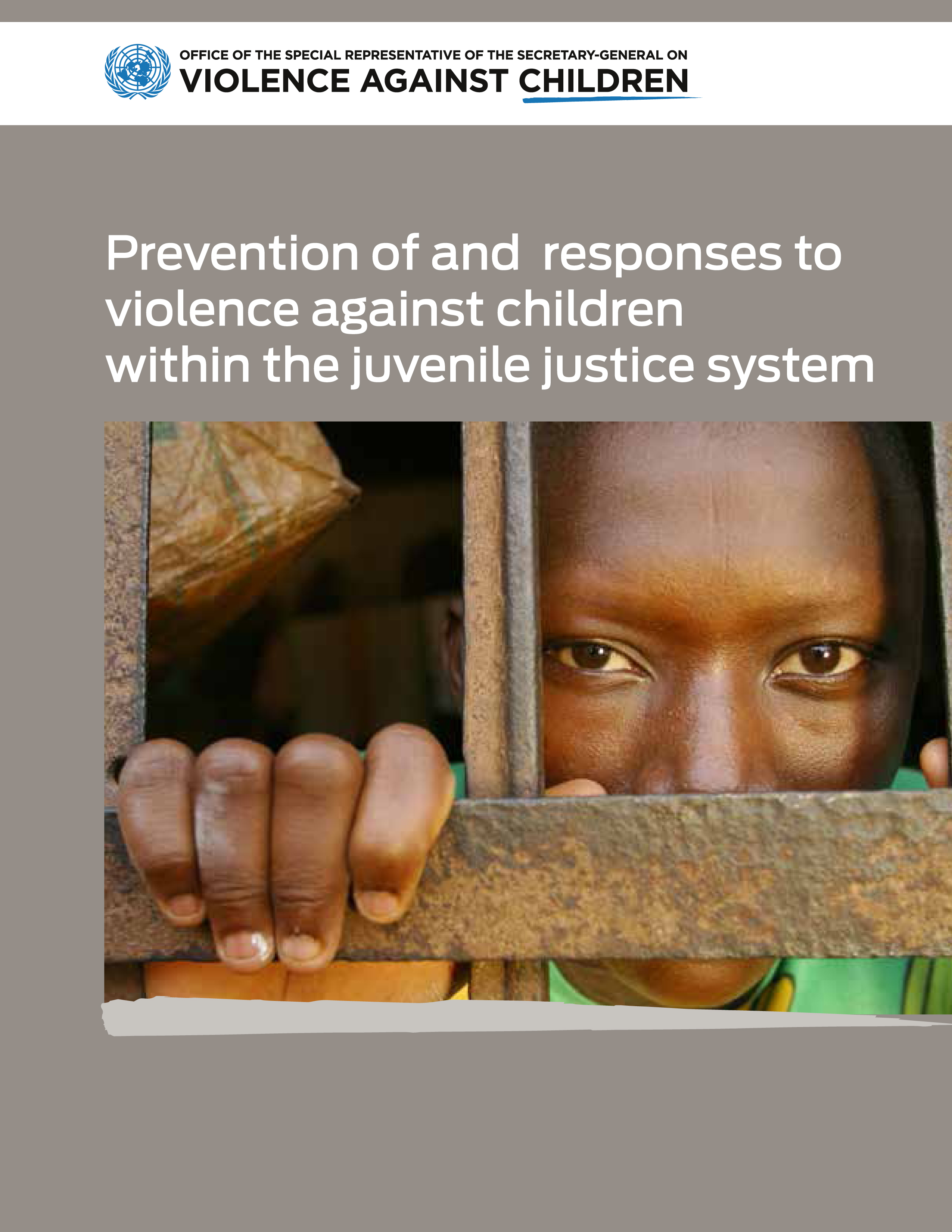 image of Recommended strategies to prevent and respond to violence against children in the juvenile justice system