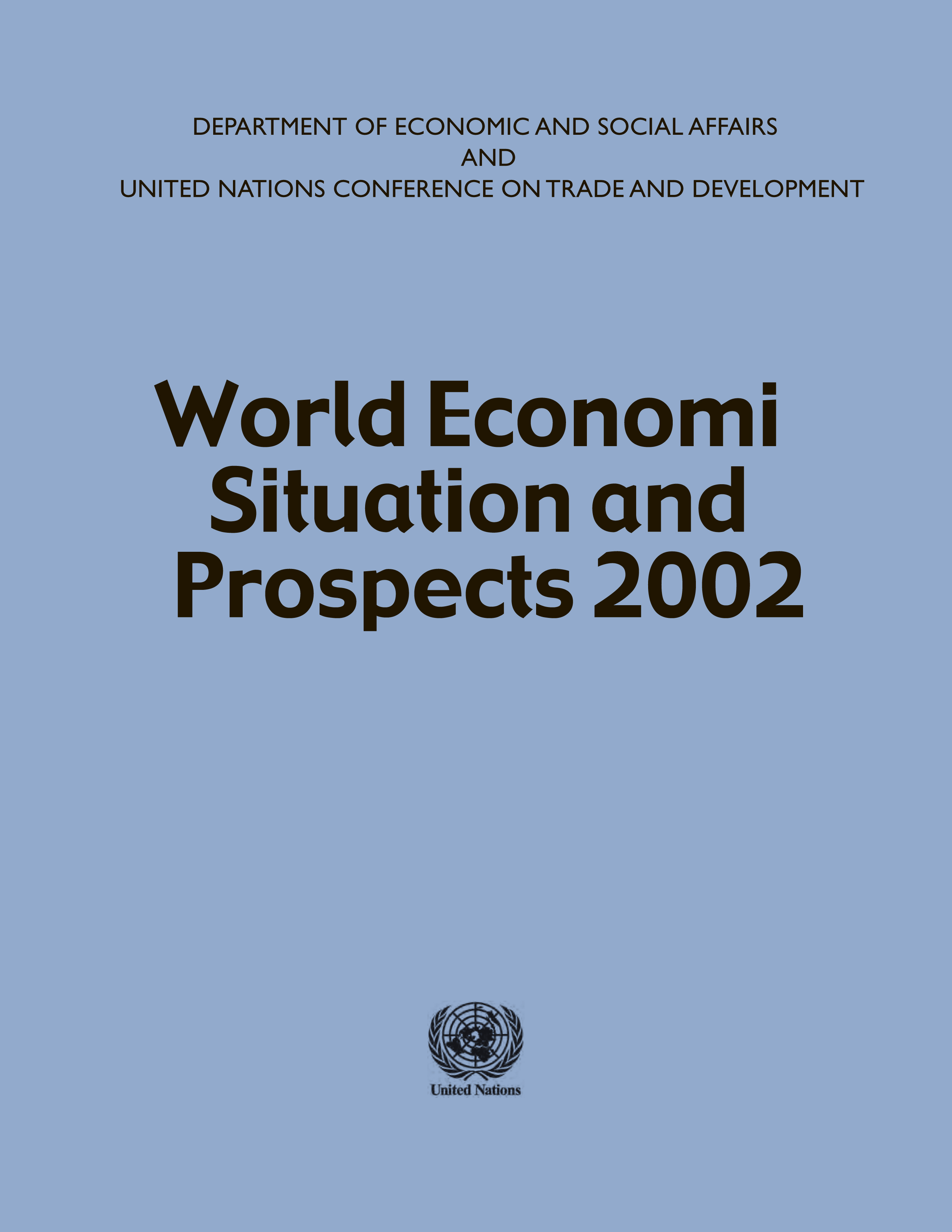 image of World Economic Situation and Prospects 2002