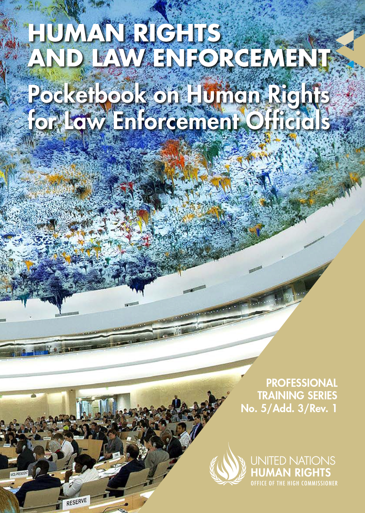 image of Pocketbook on Human Rights for Law Enforcement Officials