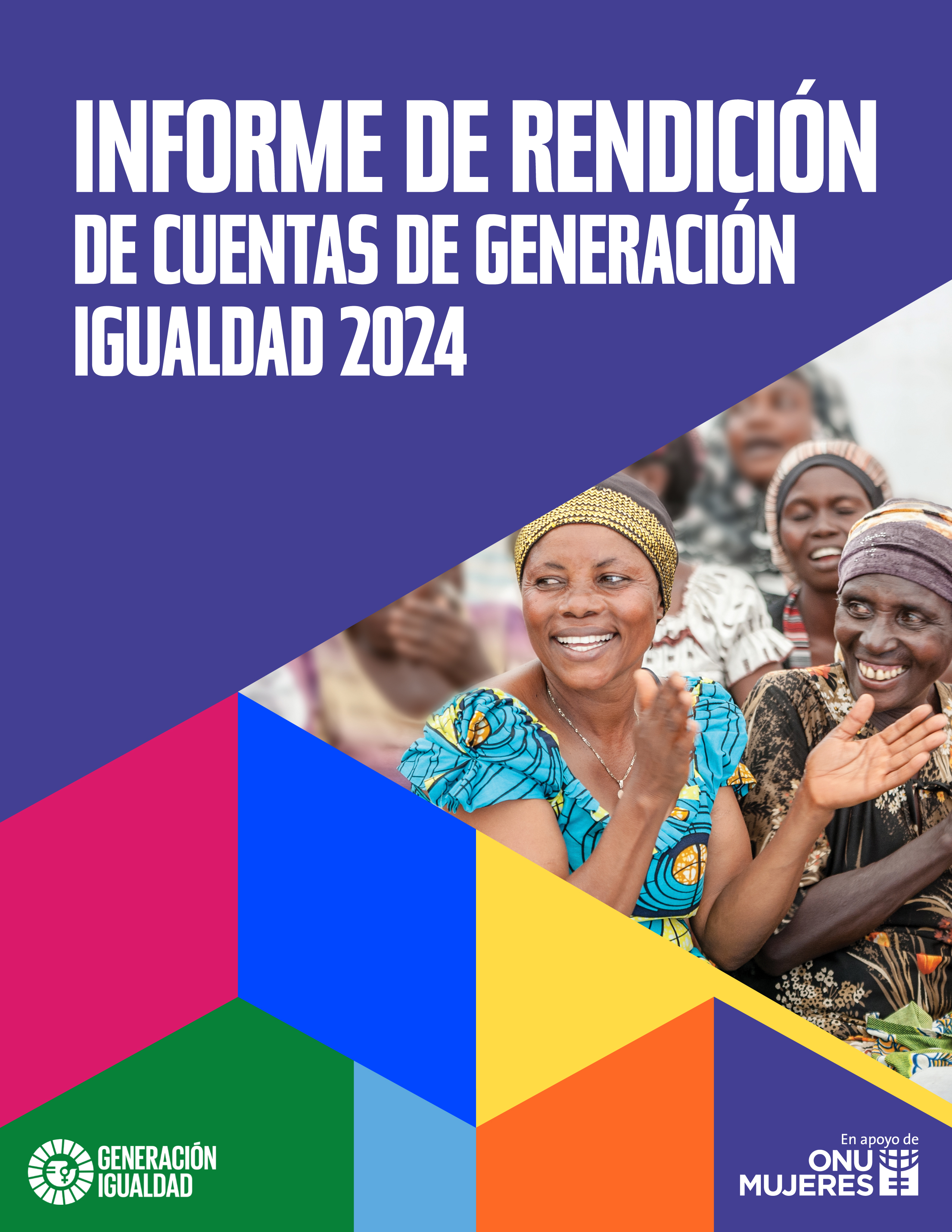 image of Informe de rendición de cuentas de Generación Igualdad 2024