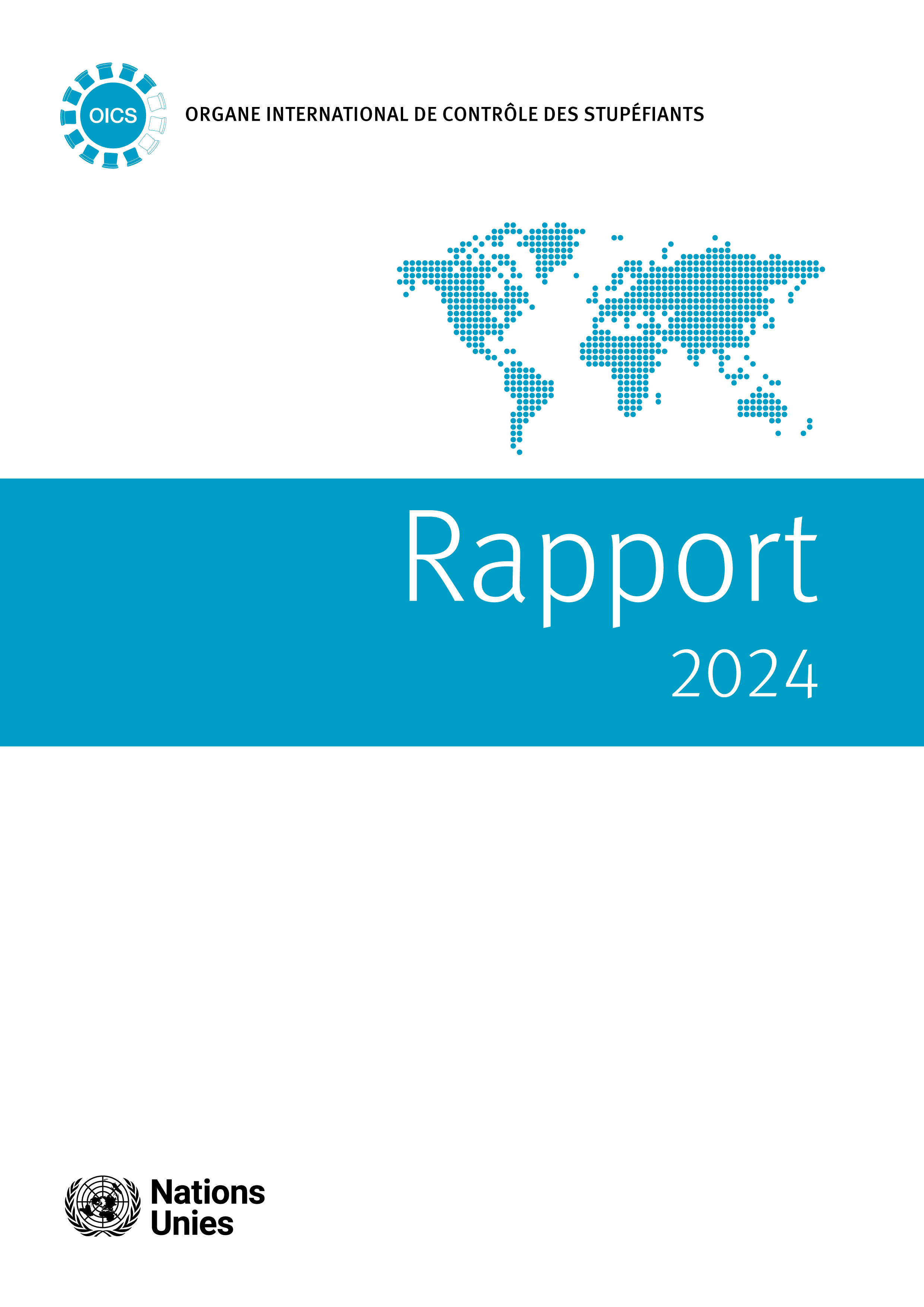 image of Rapport de l’Organe international de contrôle des stupéfiants pour 2024