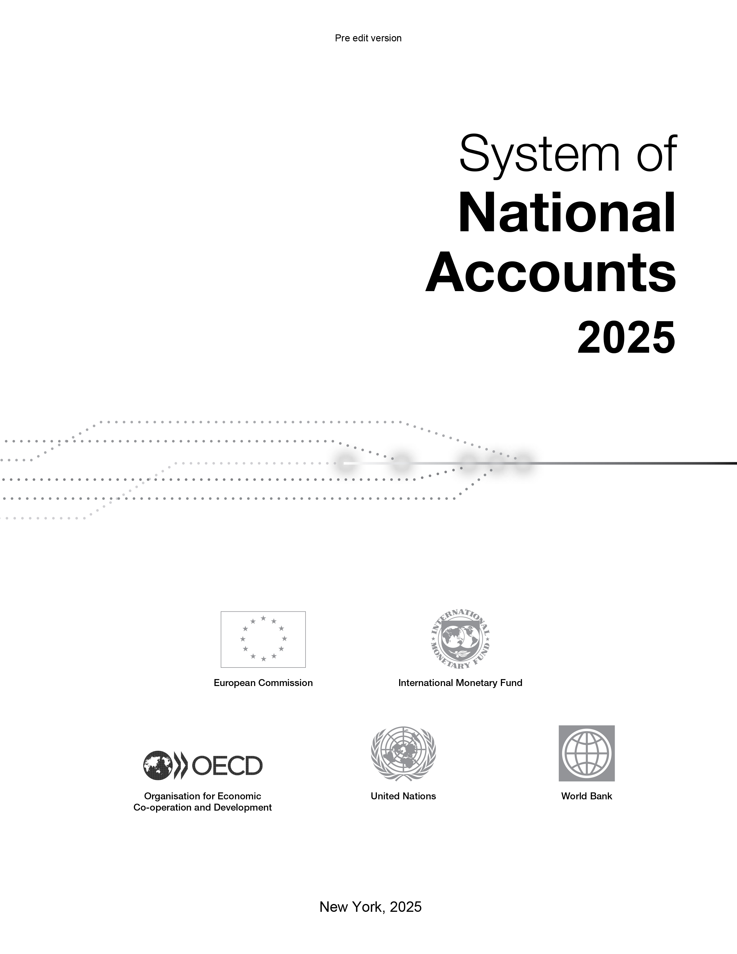 image of System of National Accounts 2025