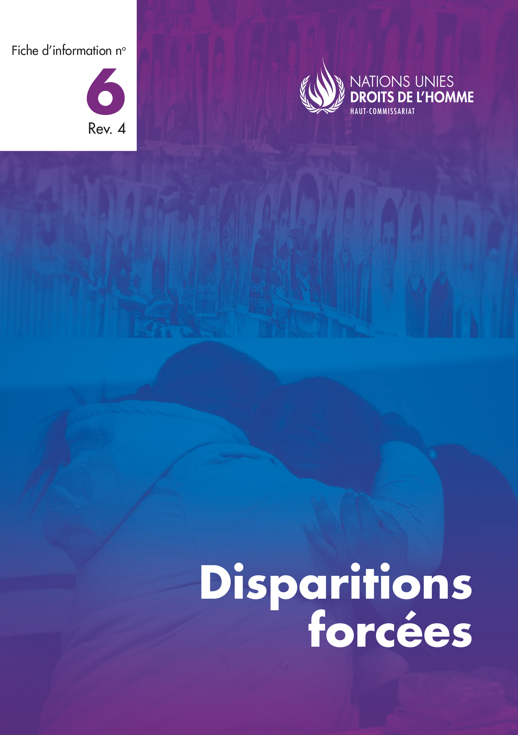 image of Droits de l’homme Fiche d’information No. 6, Rév.4