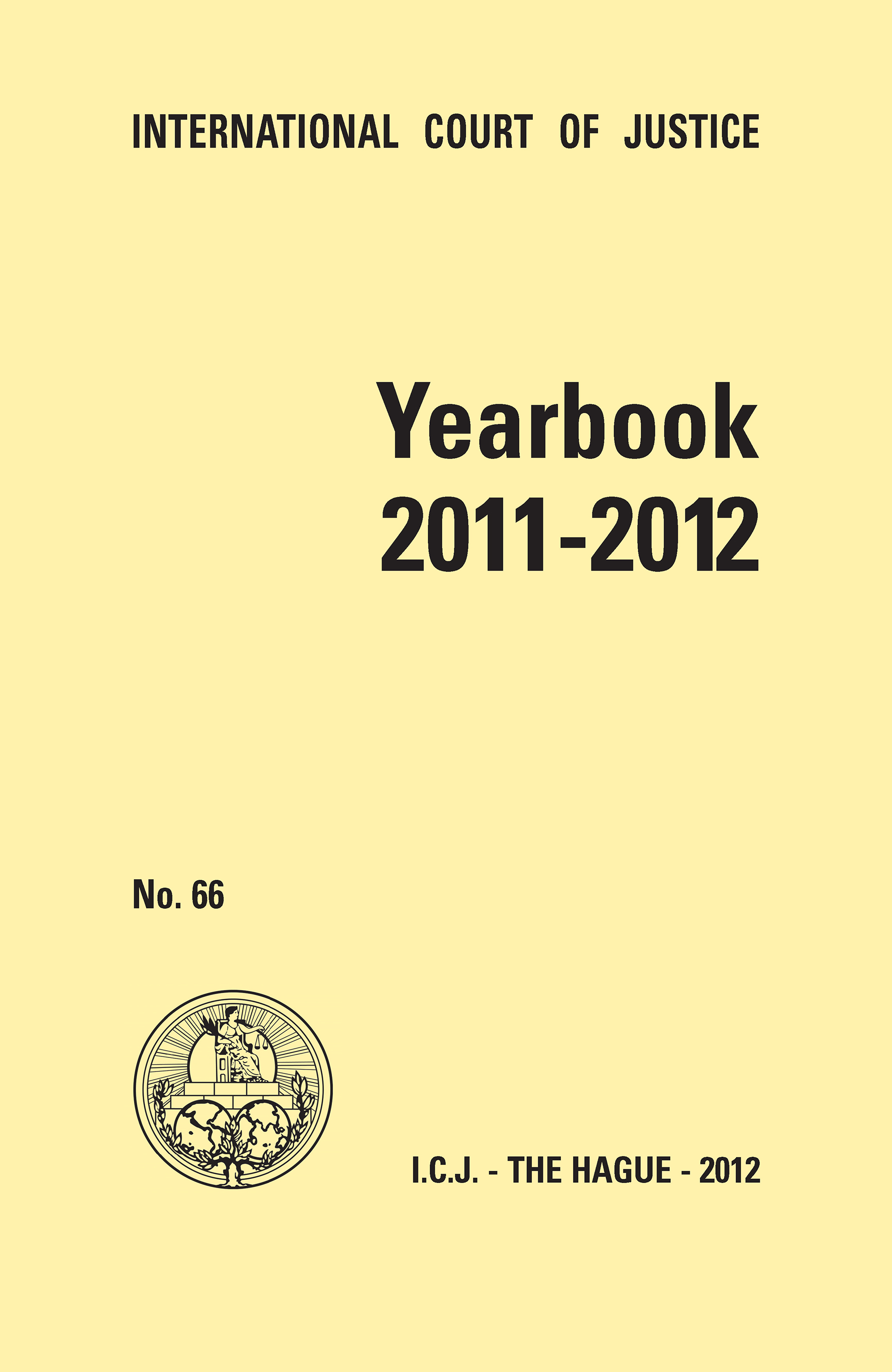 image of Yearbook of the International Court of Justice 2011-2012