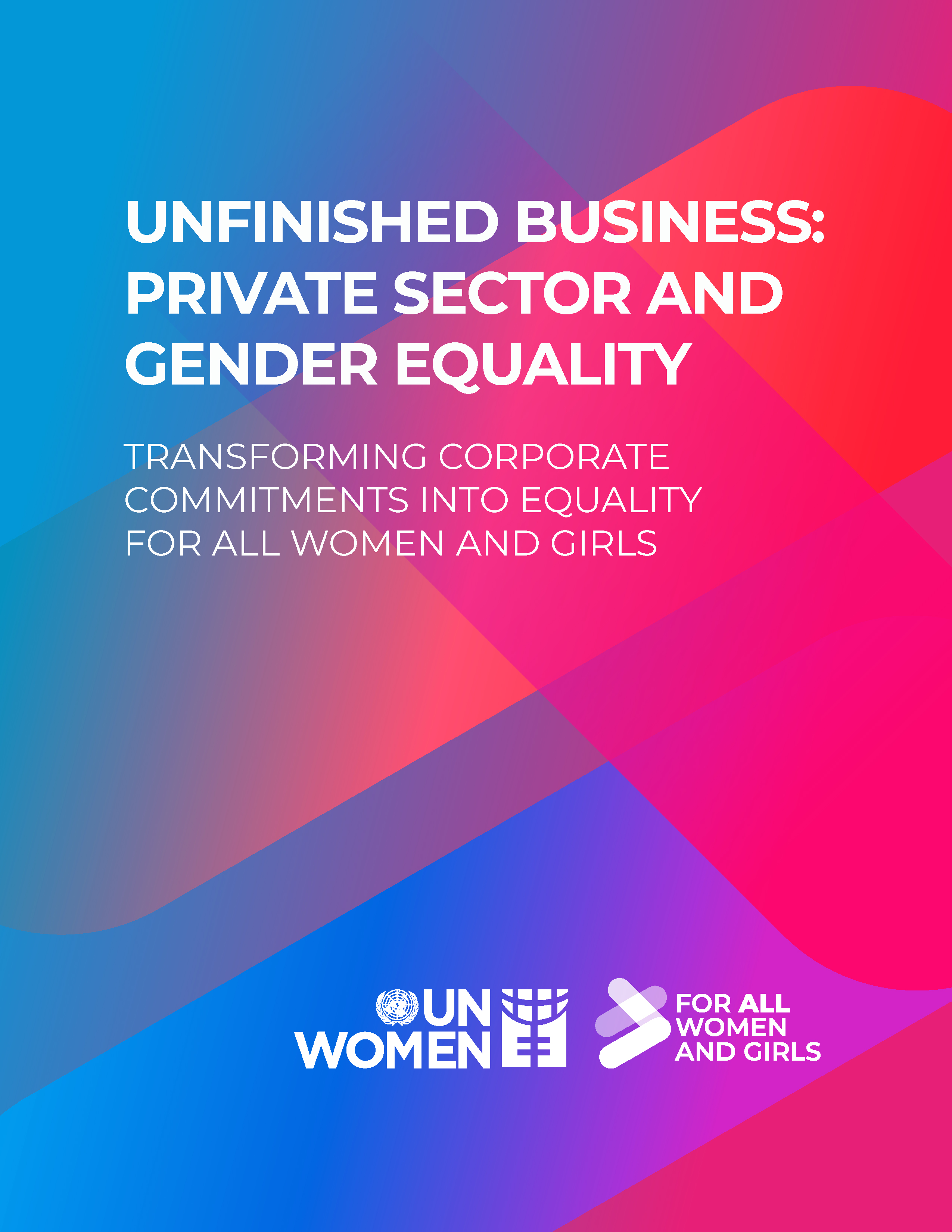 image of Unfinished Business: Private Sector and Gender Equality
