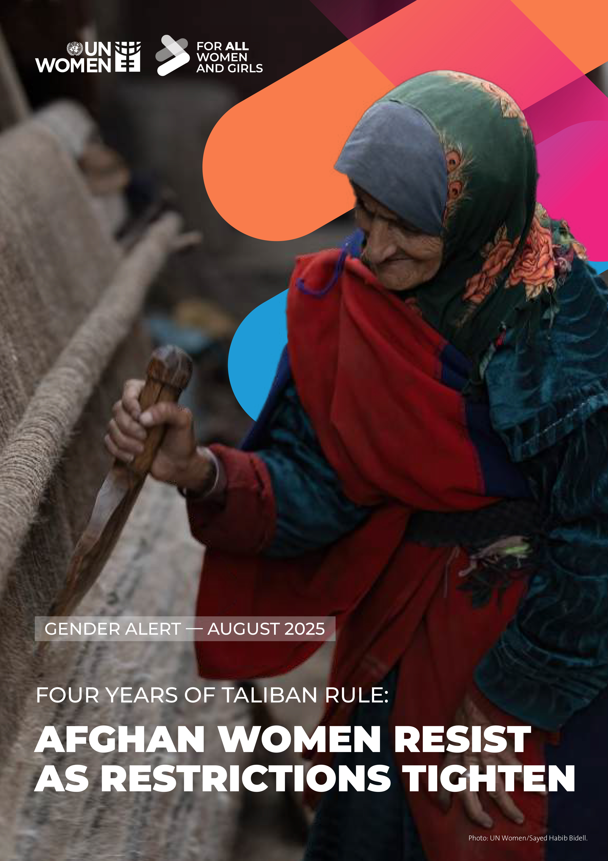 image of Gender Alert: Four Years of Taliban Rule - Afghan Women Resist as Restrictions Tighten