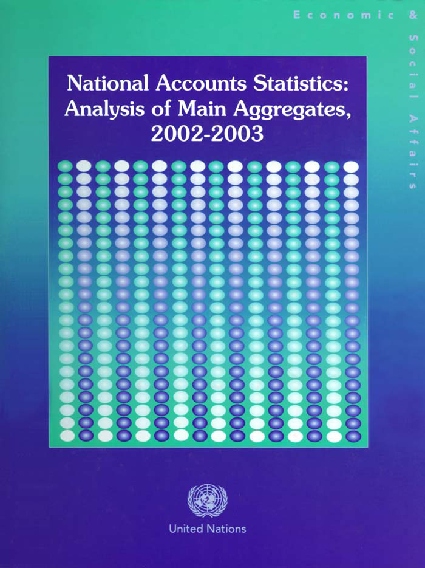 image of National Accounts Statistics: Analysis of Main Aggregates 2002-2003