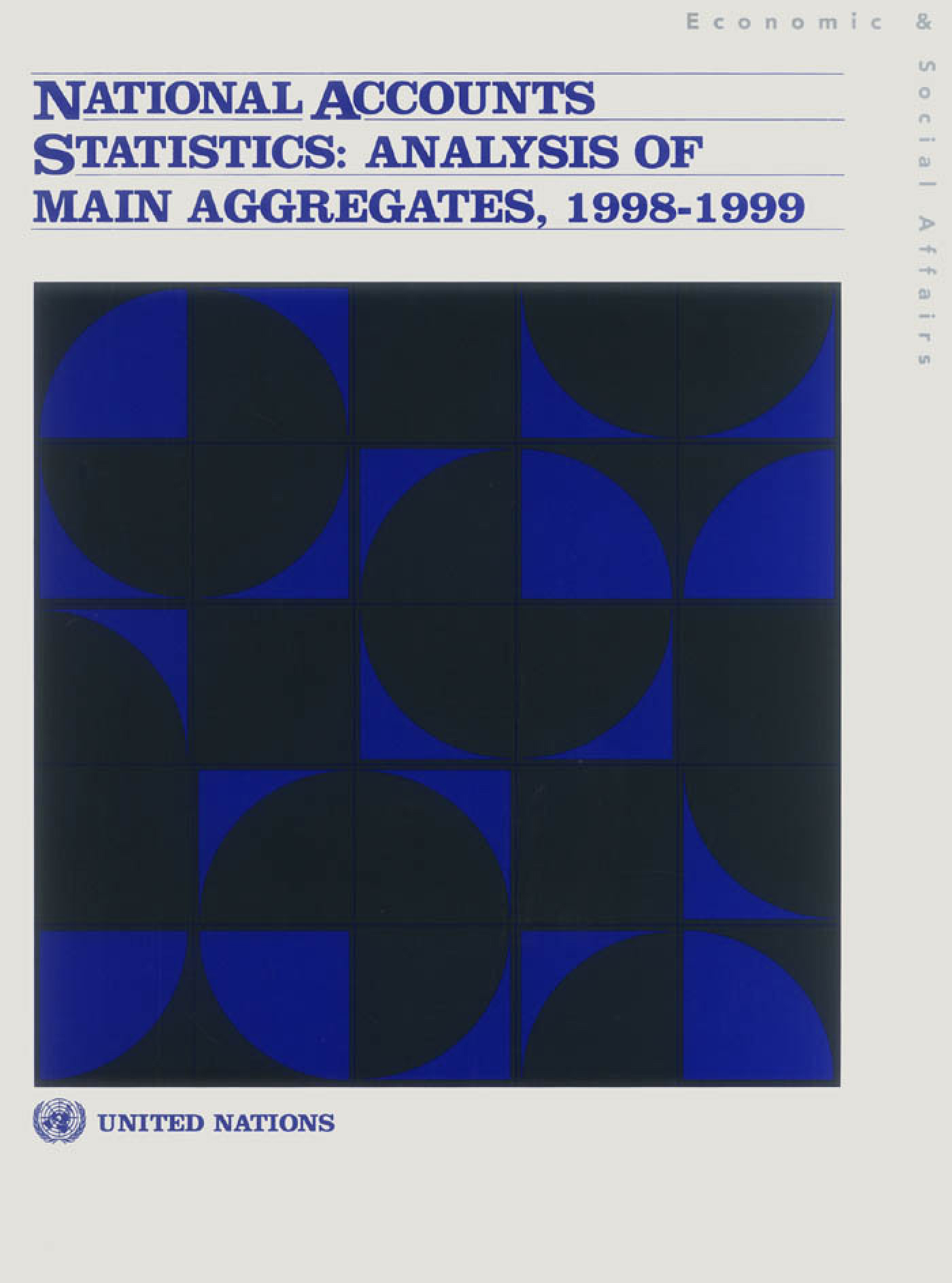image of National Accounts Statistics: Analysis of Main Aggregates 1998-1999