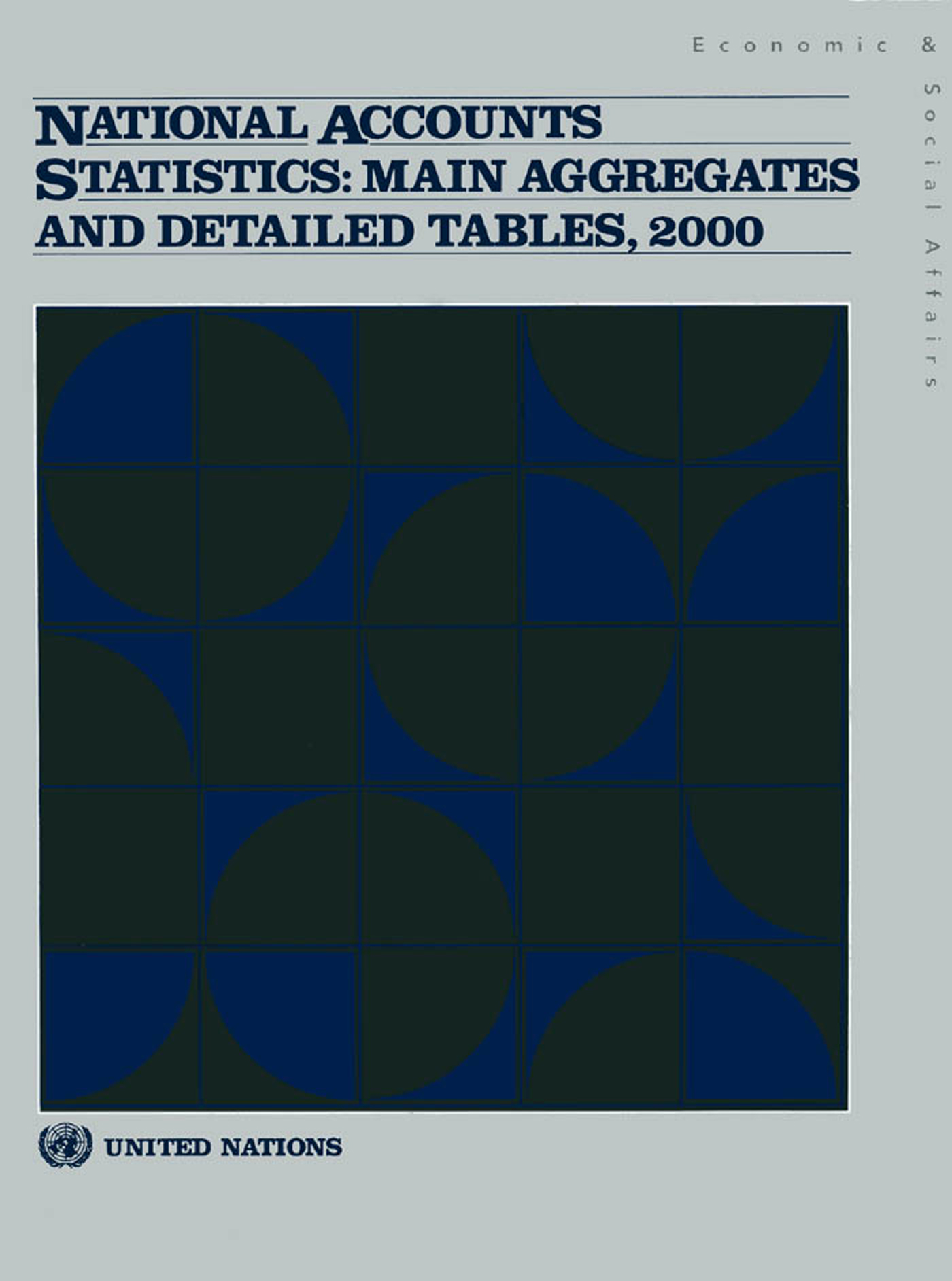 image of National Accounts Statistics: Main Aggregates and Detailed Tables 2000