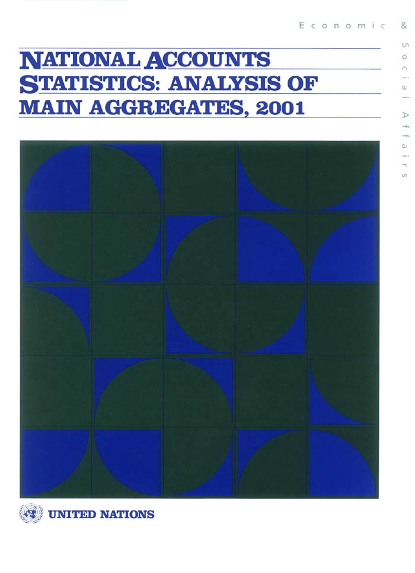 image of National Accounts Statistics: Analysis of Main Aggregates 2001