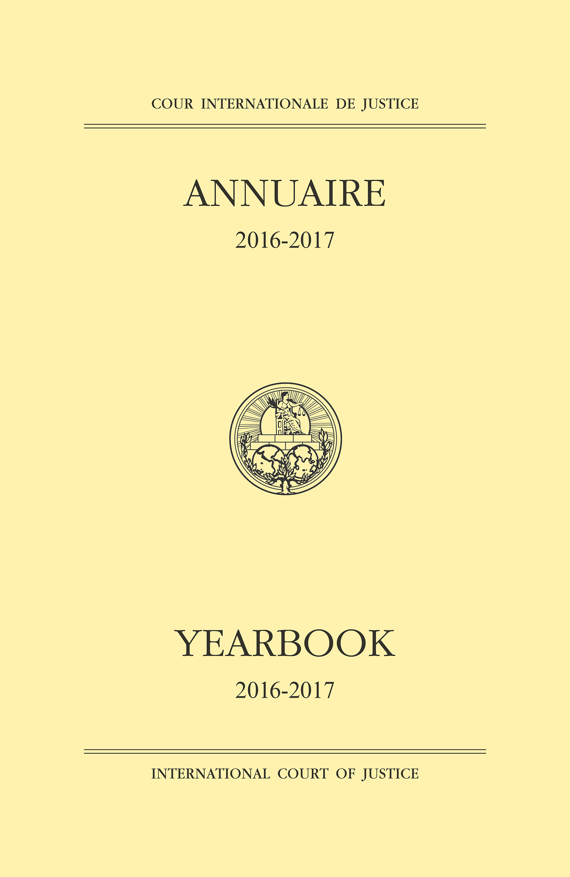 image of Yearbook of the International Court of Justice 2016-2017