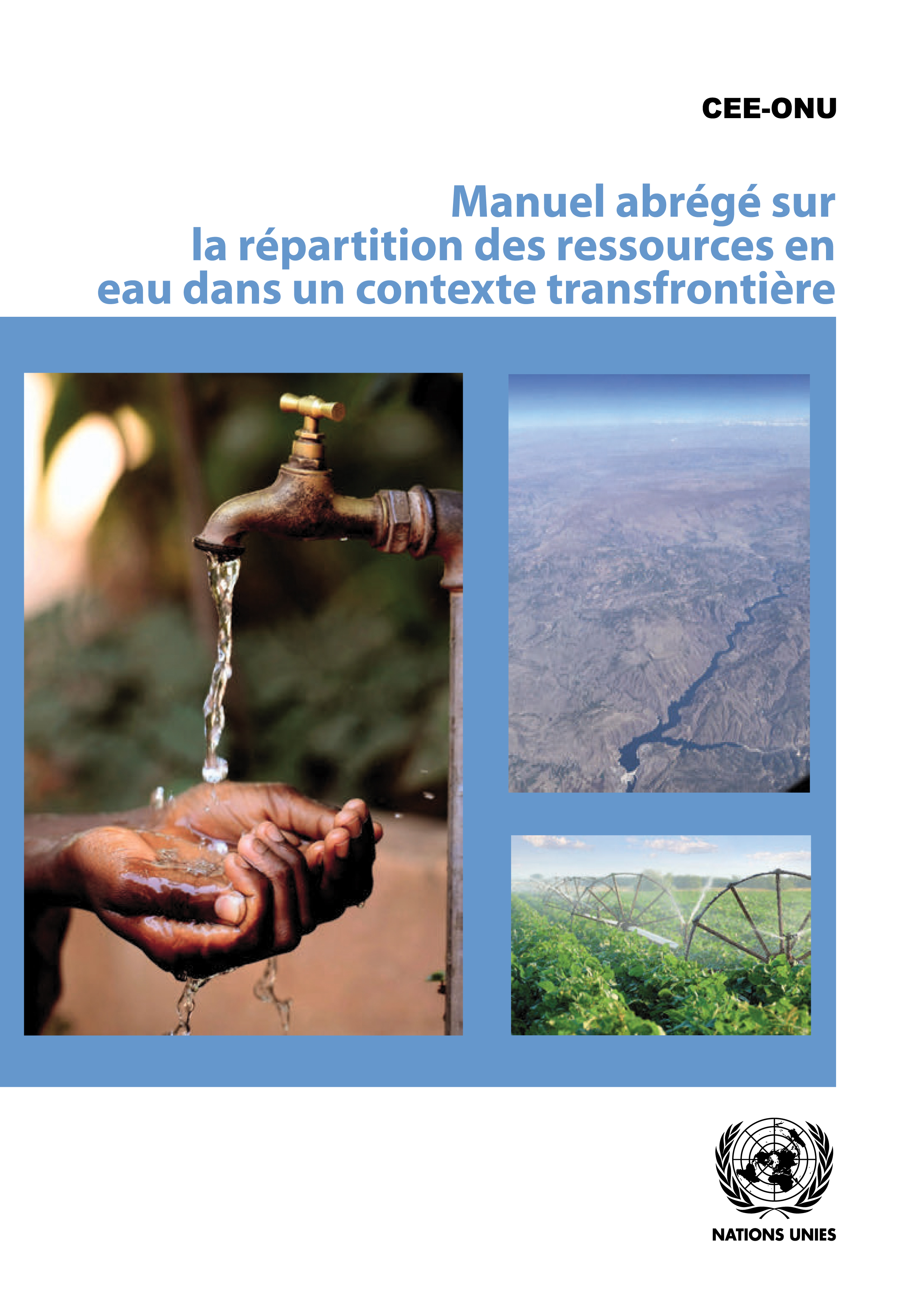 image of Manuel abrégé sur la répartition des ressources en eau dans un contexte transfrontière