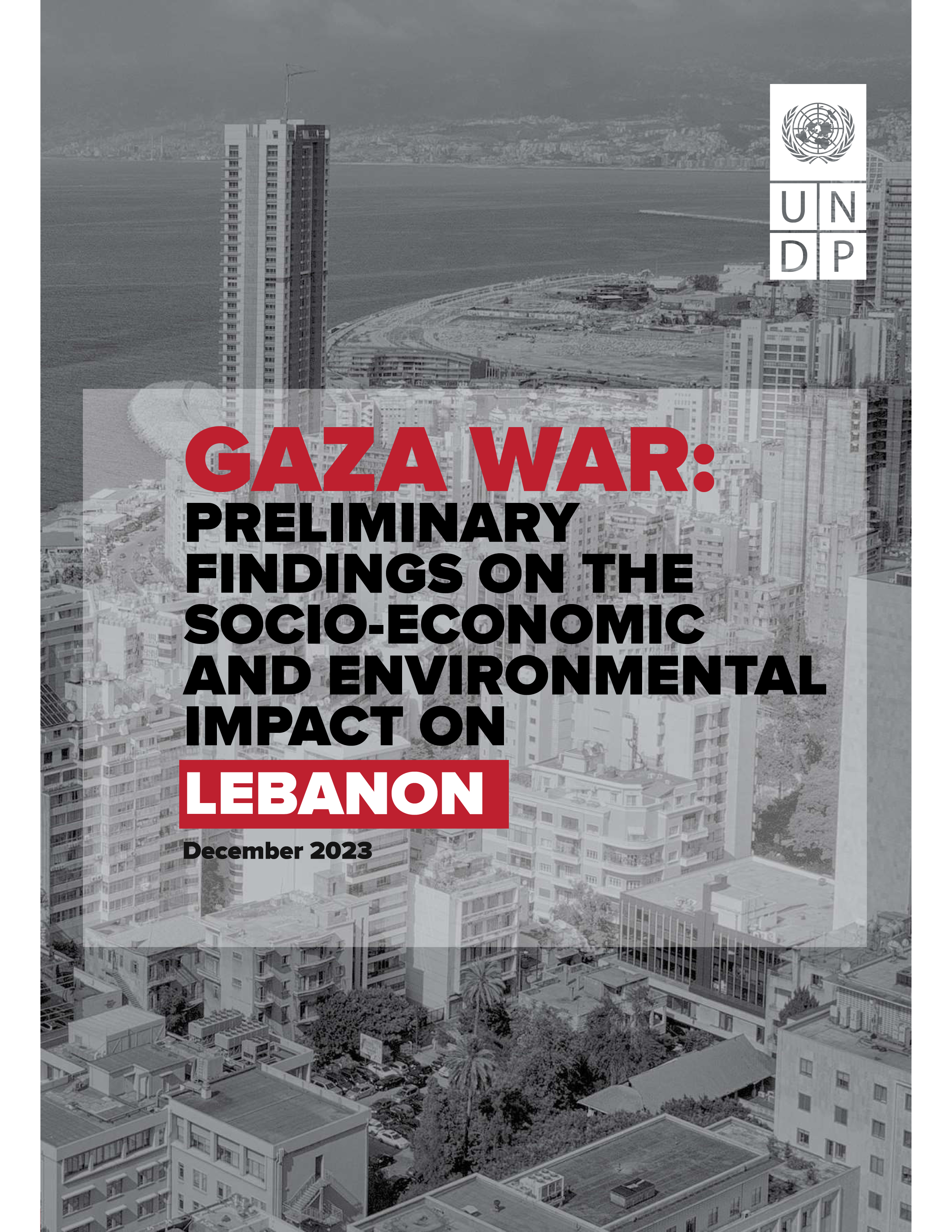 image of Gaza War: Preliminary Findings on the Socio-Economic and Environmental Impact on Lebanon