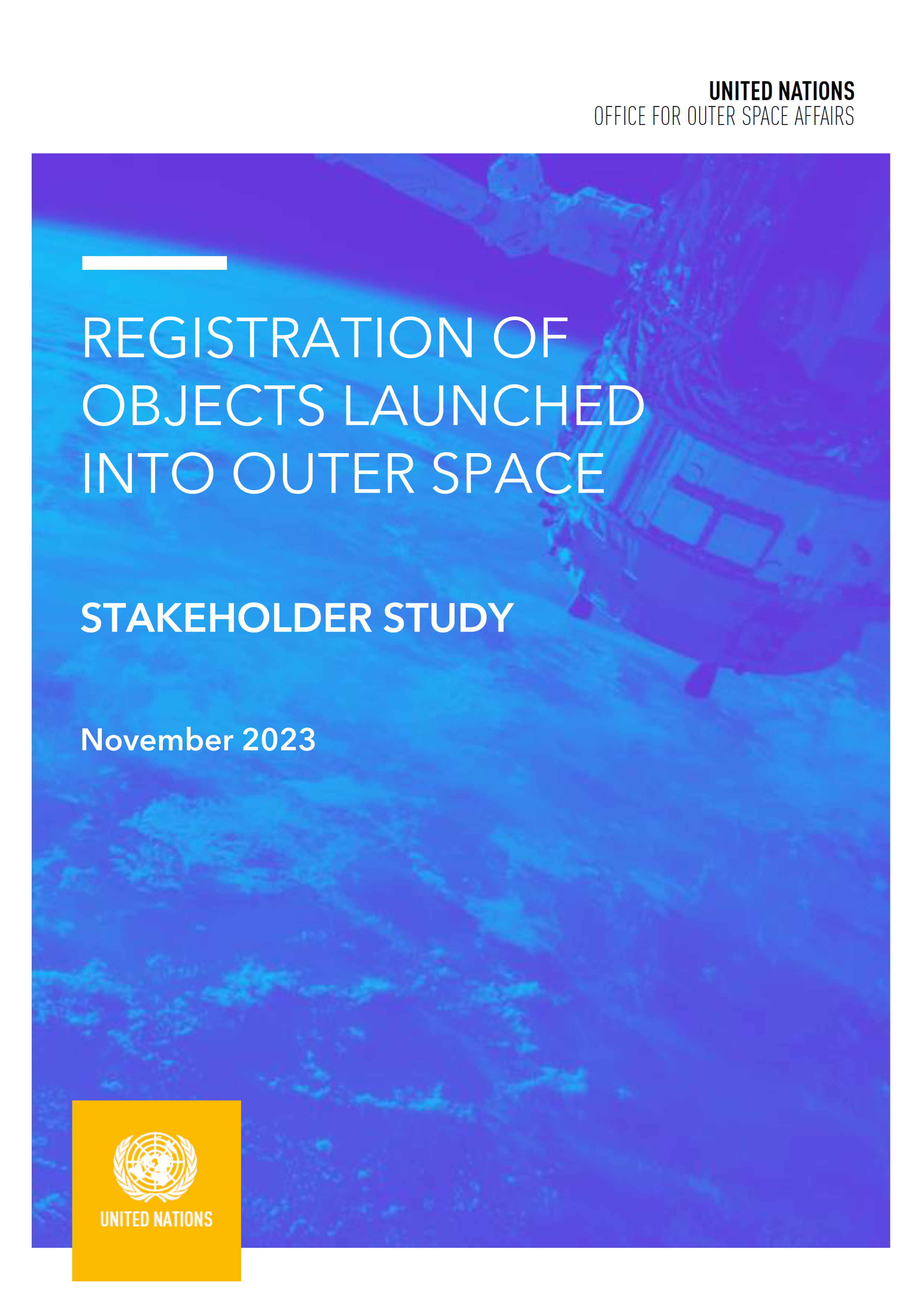 image of Registration of Objects Launched Into Outer Space