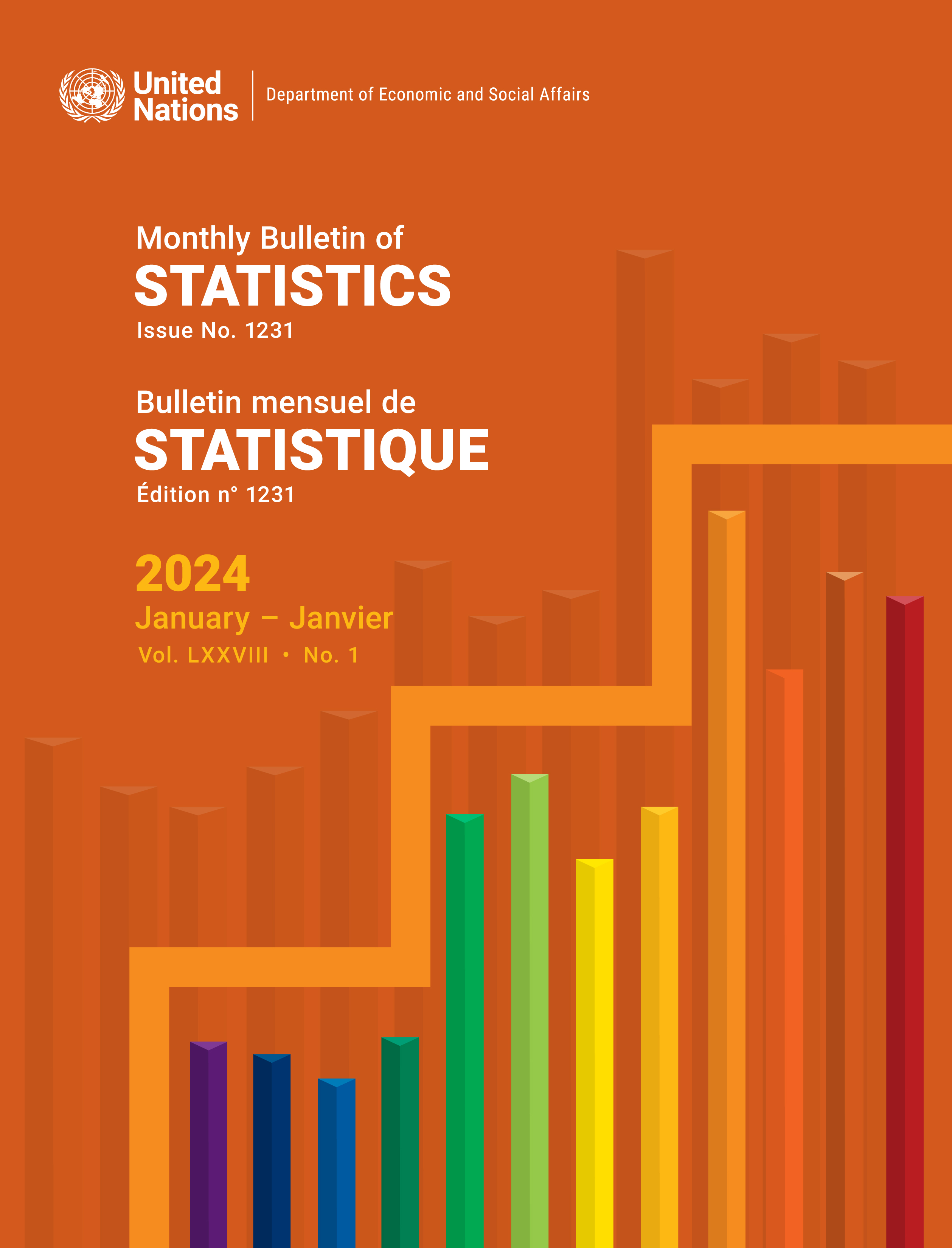 image of Bulletin mensuel de statistiques, janvier 2024
