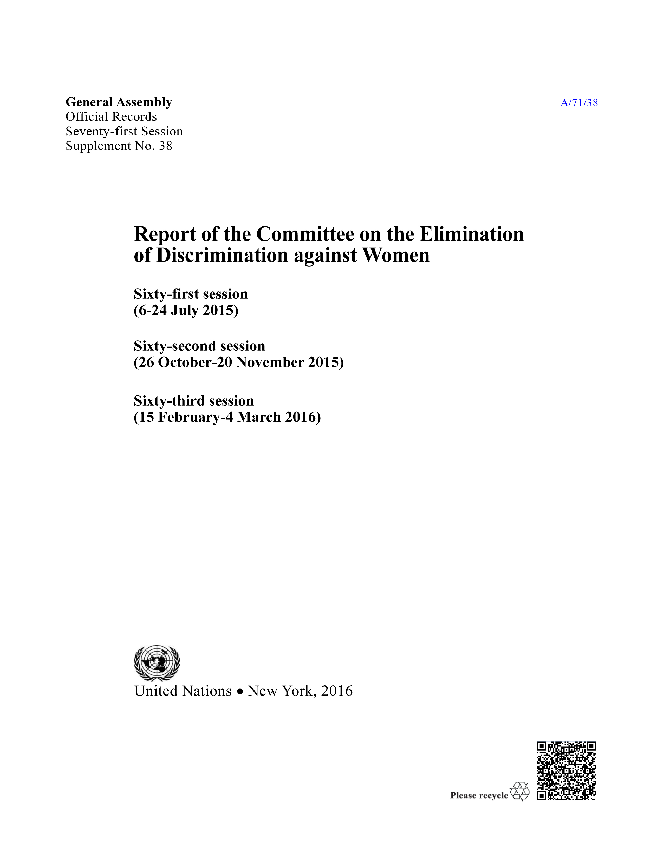 image of Provisional agenda for the sixty-third session