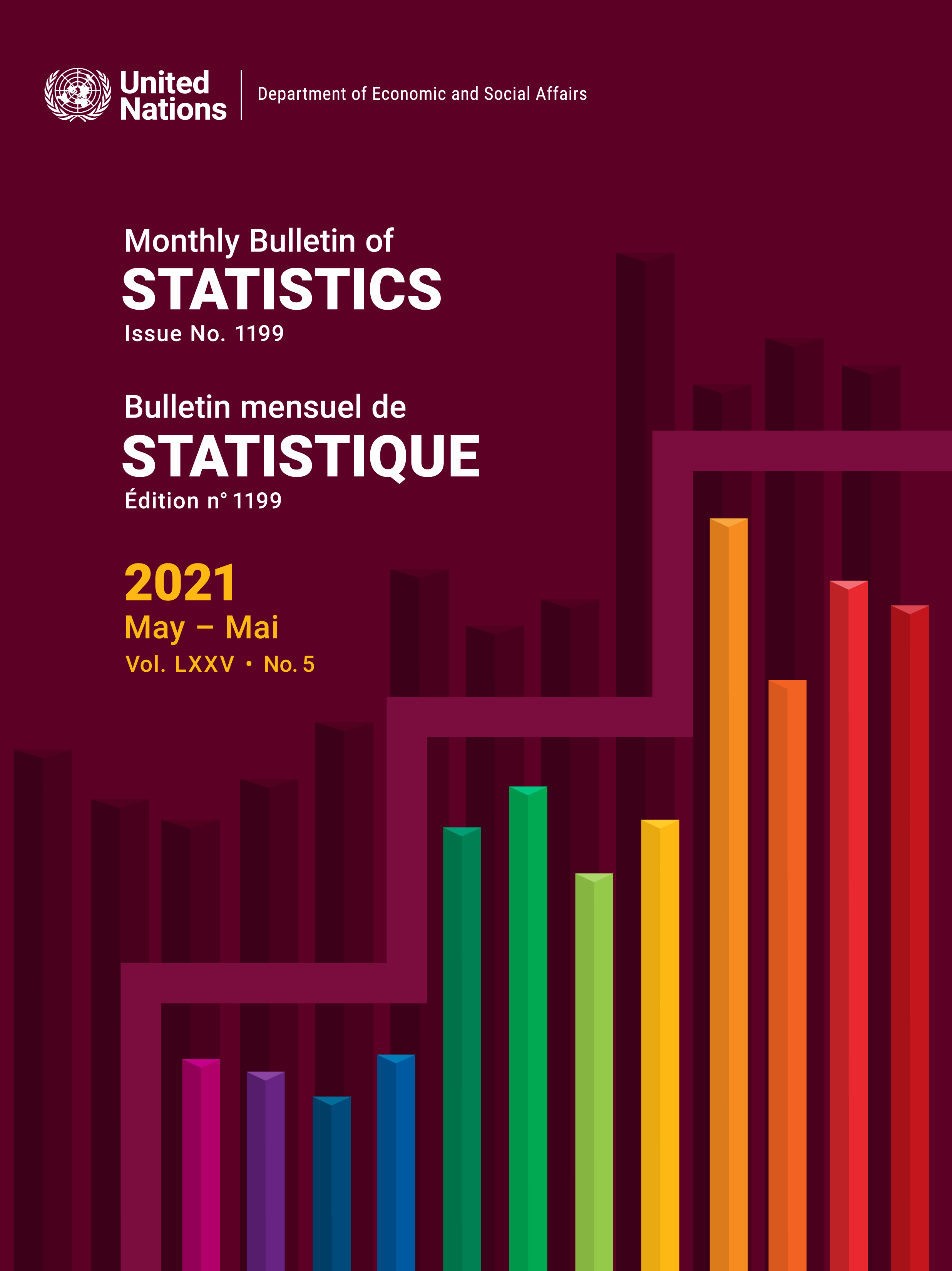 image of Bulletin mensuel de statistiques, mai 2021