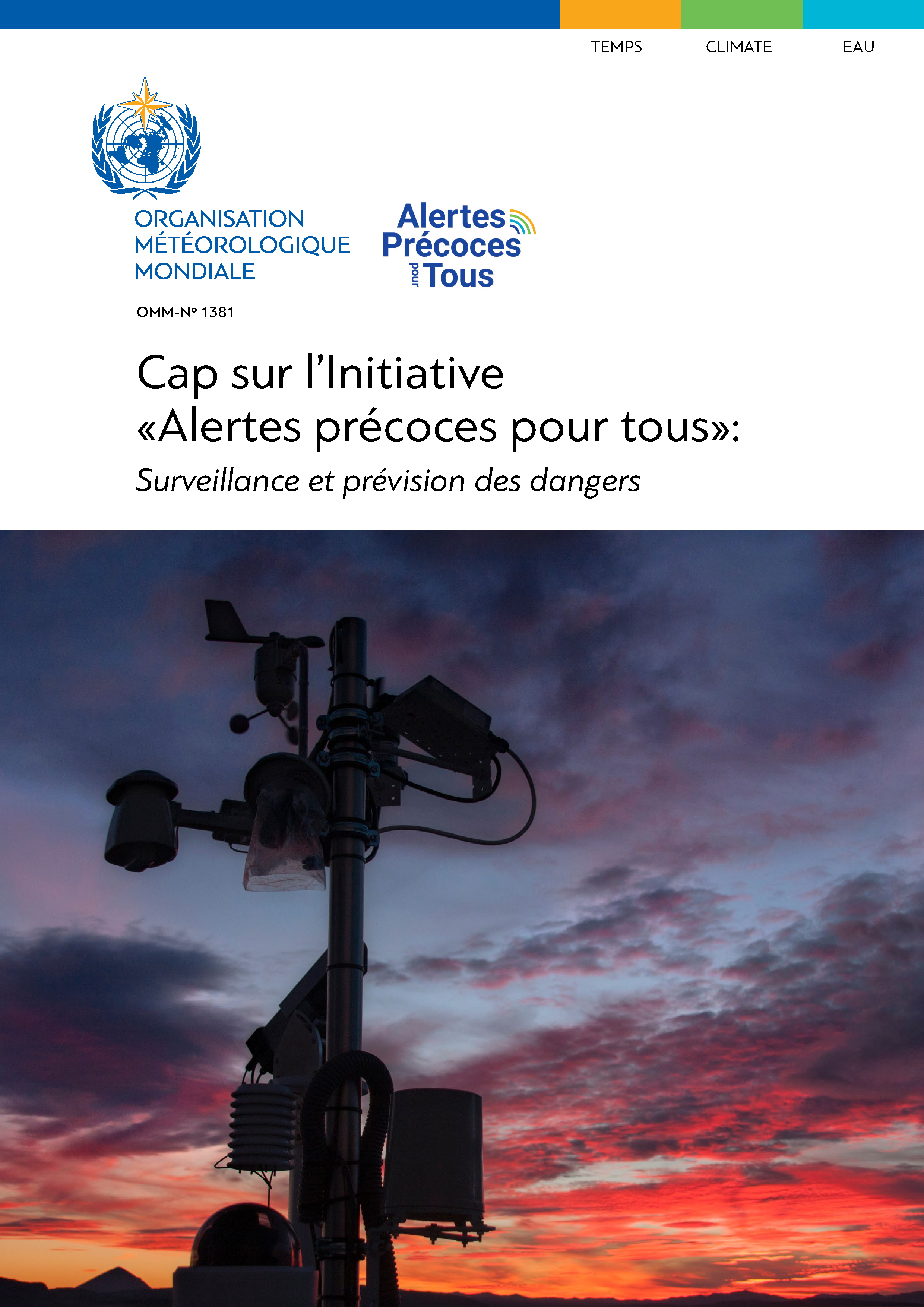 image of Prévisions et alertes axées sur les impacts produites pour tous les dangers prioritaires