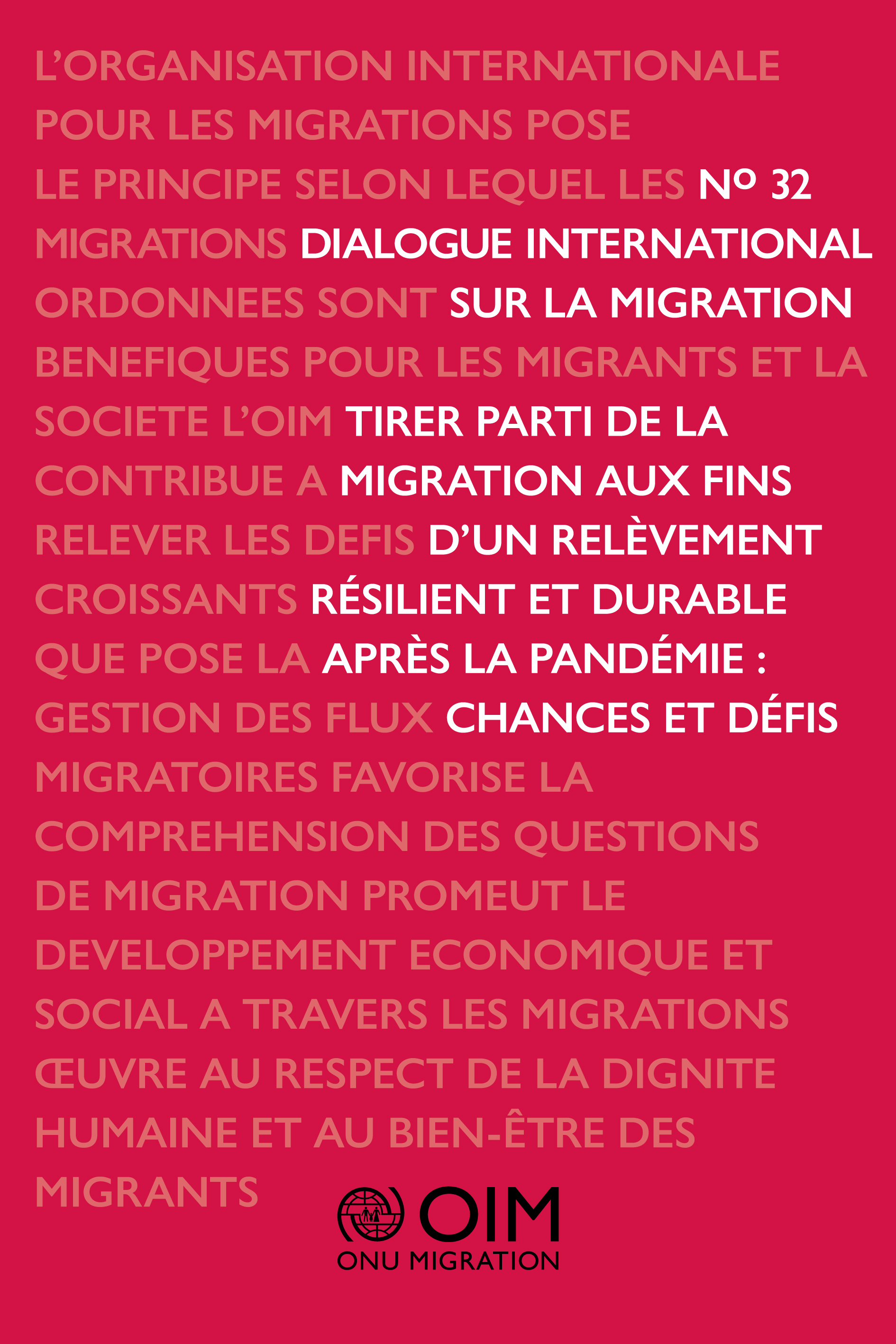 image of Dialogue international sur la migration No 32