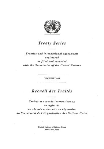 image of Recueil des Traités 2035