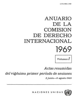 image of Actas resumidas del 21.° periodo de sesiones