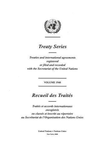 image of Treaty Series 1940