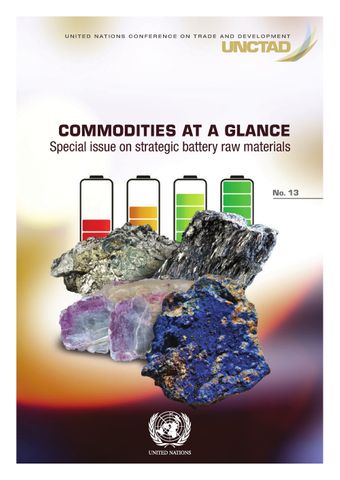 image of Commodities at a Glance: Special Issue on Strategic Battery Raw Materials