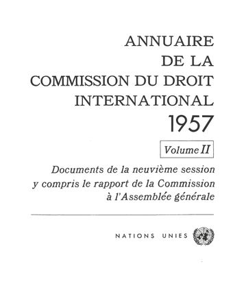 image of Rapport de la commission du droit international à l’Assemblée générale