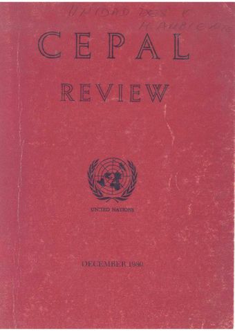 CEPAL Review No. 12, December 1980