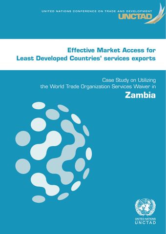 image of Services and services trade in Zambia