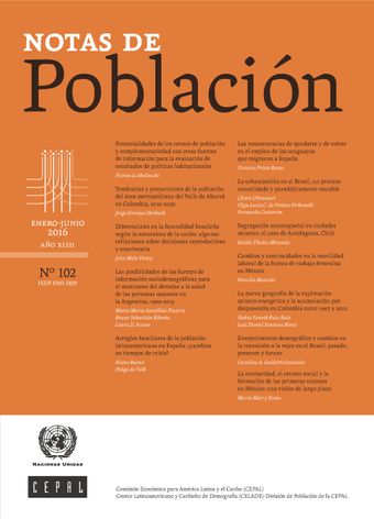 Notas de Población No.102