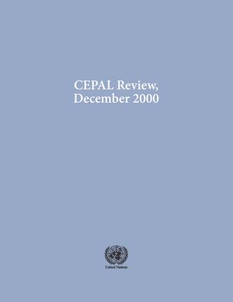CEPAL Review No. 72, December 2000
