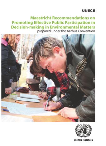 image of Public participation in decision-making on specific activities (article 6)